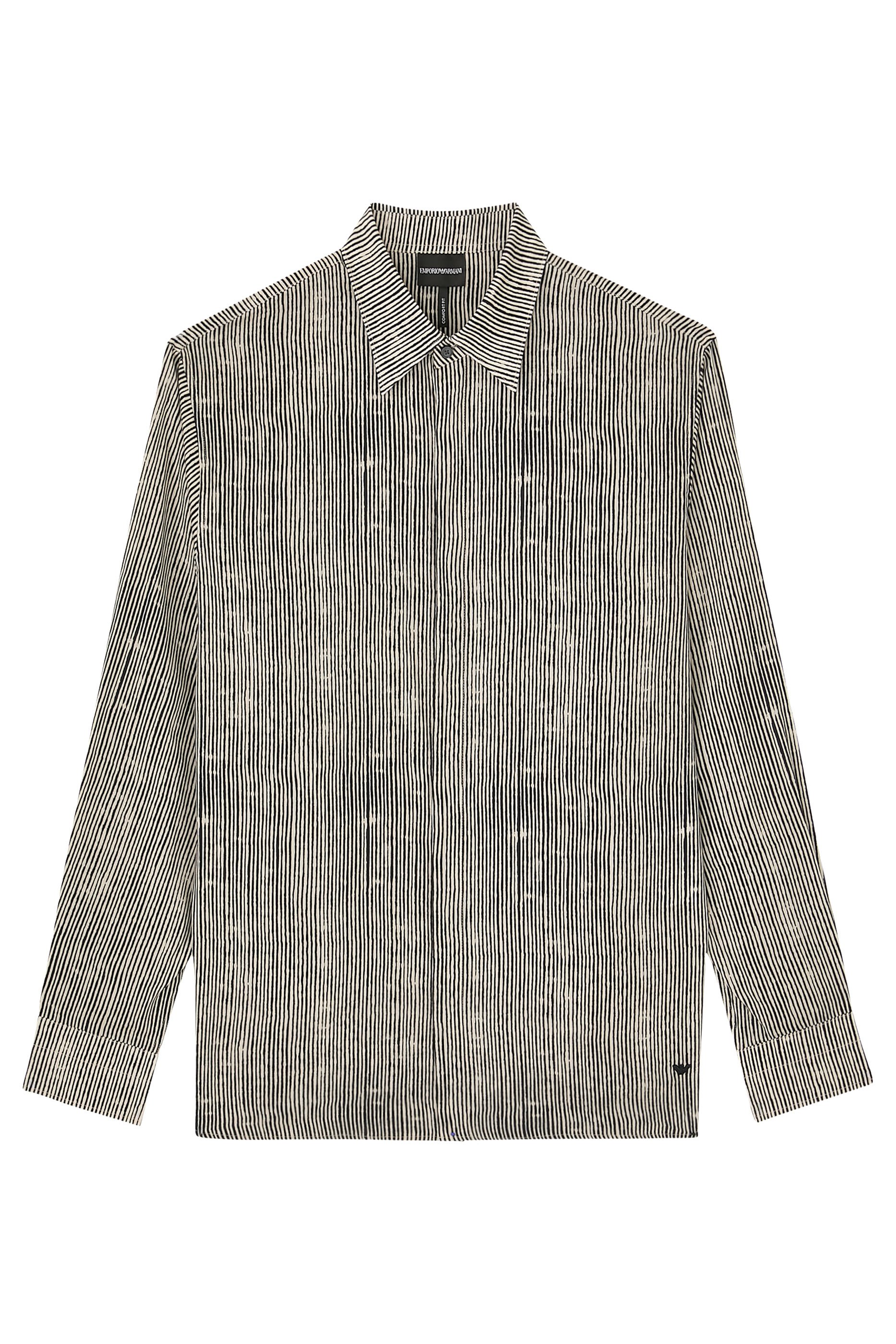 Stripe Vertical Print Shirt