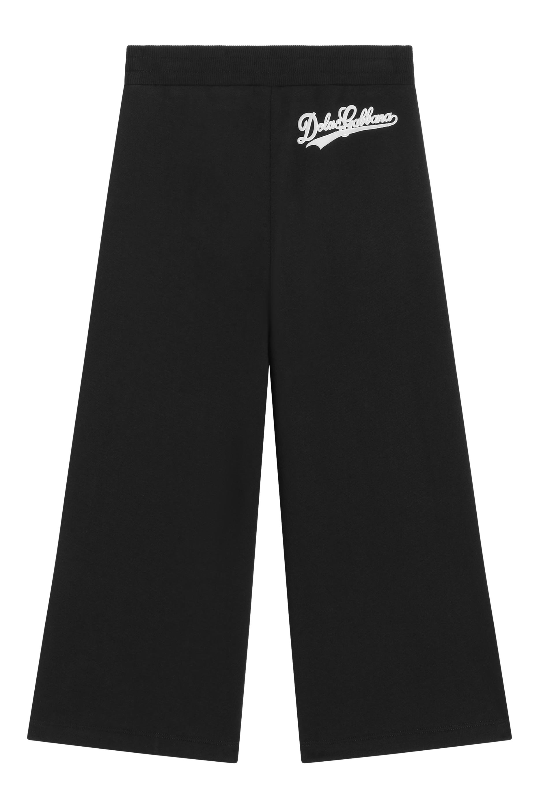 Kids Logo Print Fleece Trousers