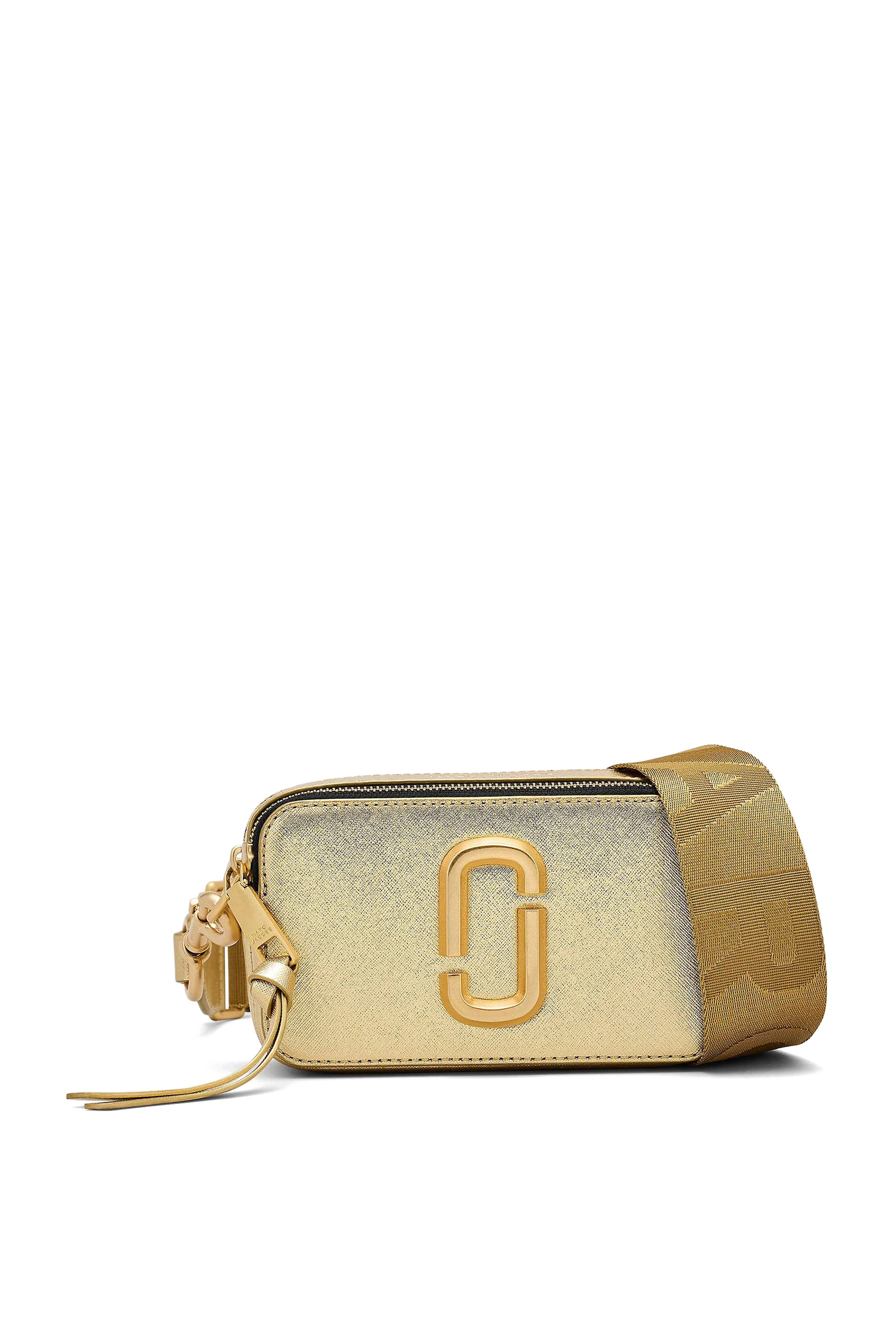 The Metallic Snapshot Crossbody Bag