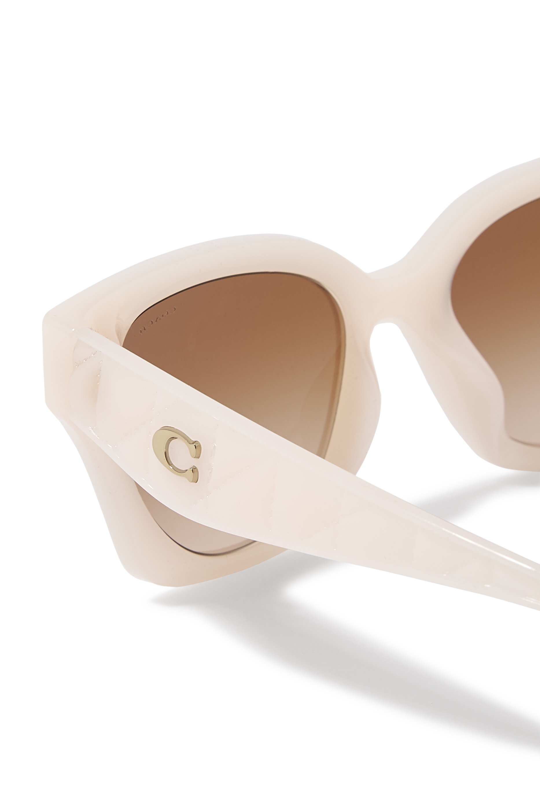 Quilted Tabby D-Frame Sunglasses