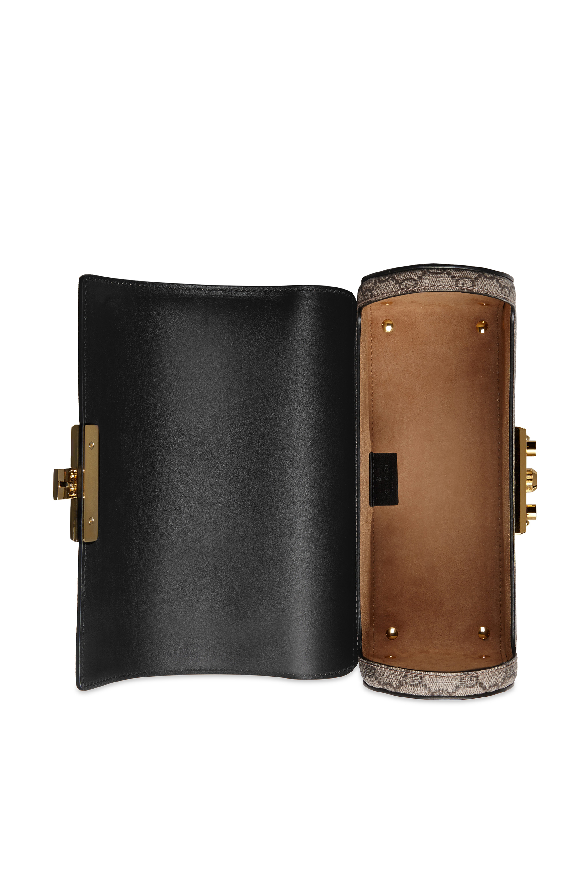 Padlock GG Small Bamboo Shoulder Bag