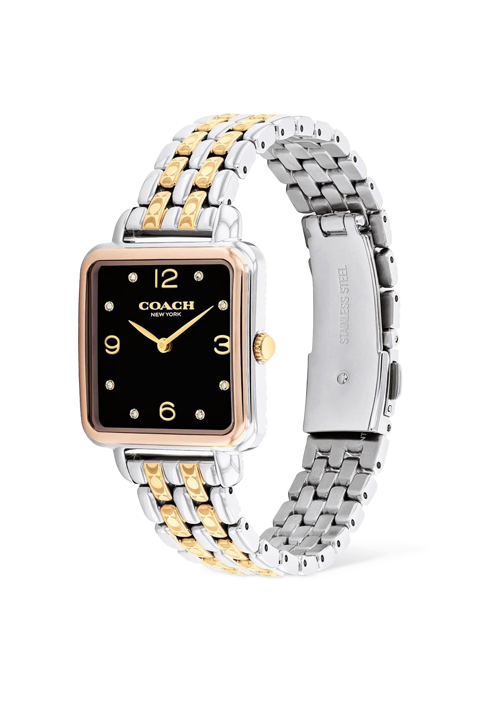Two-Tone Stainless Steel Watch