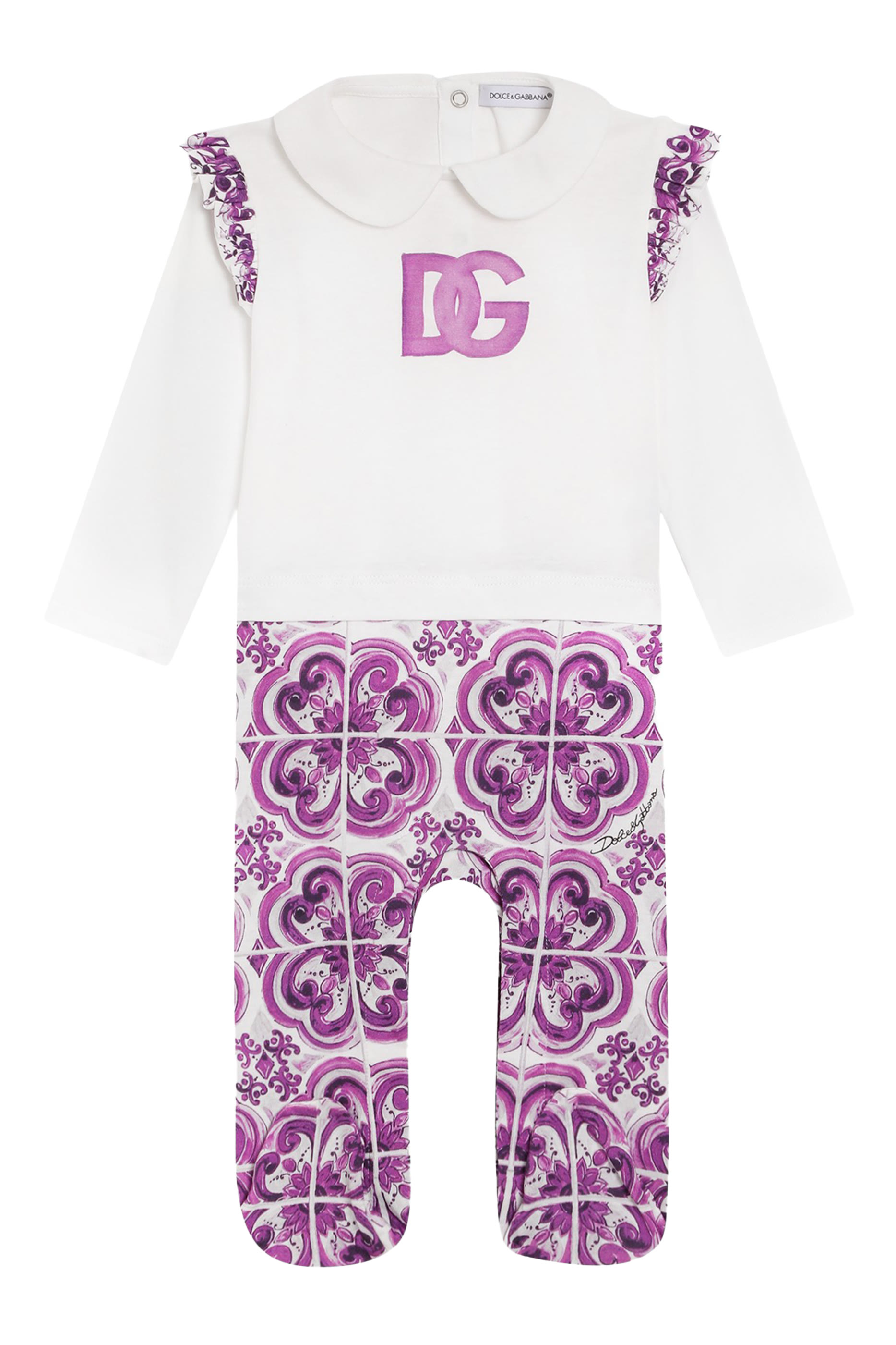 Kids Majolica Jersey Bodysuit, Set of 3