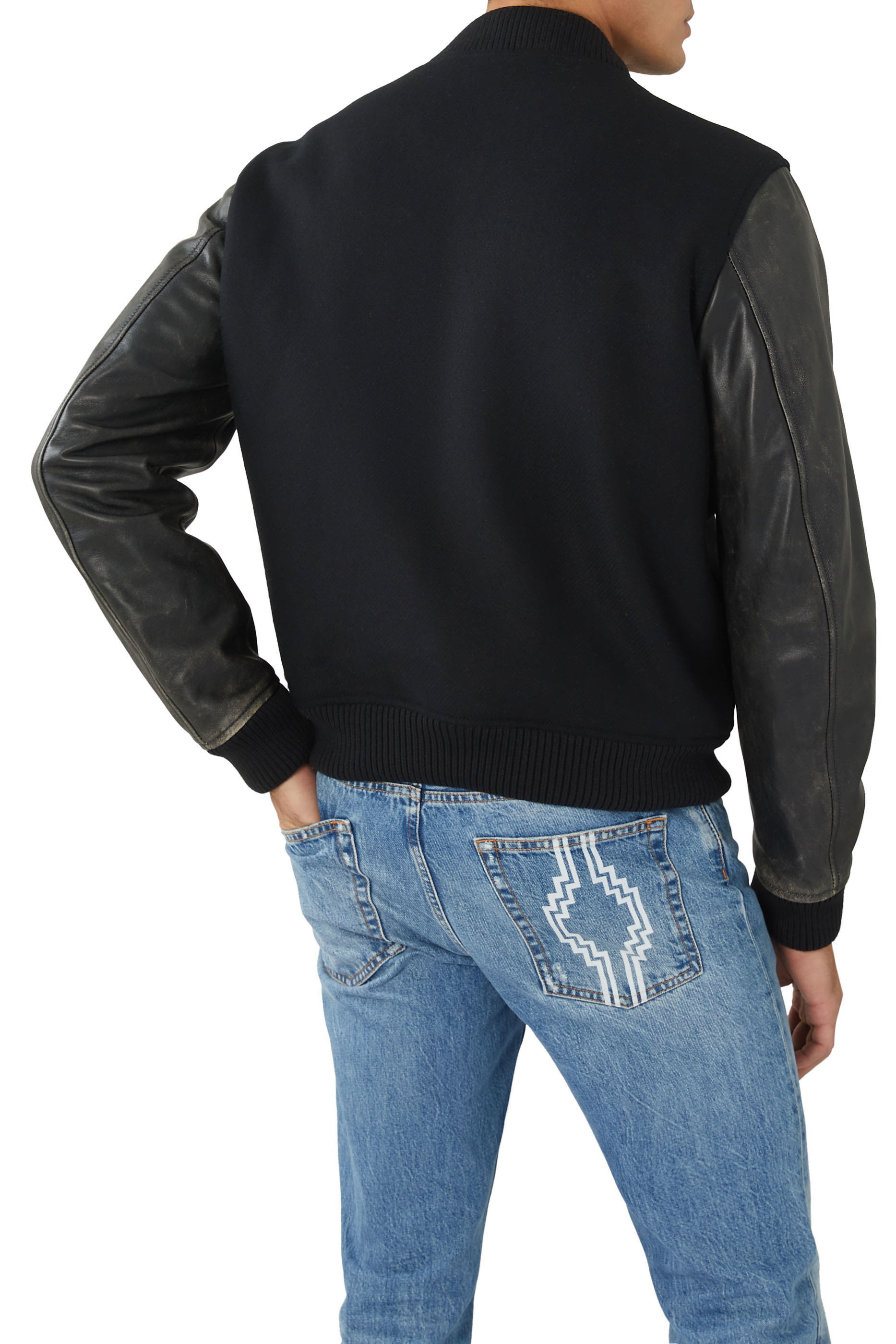 Logo Patch Varsity Jacket