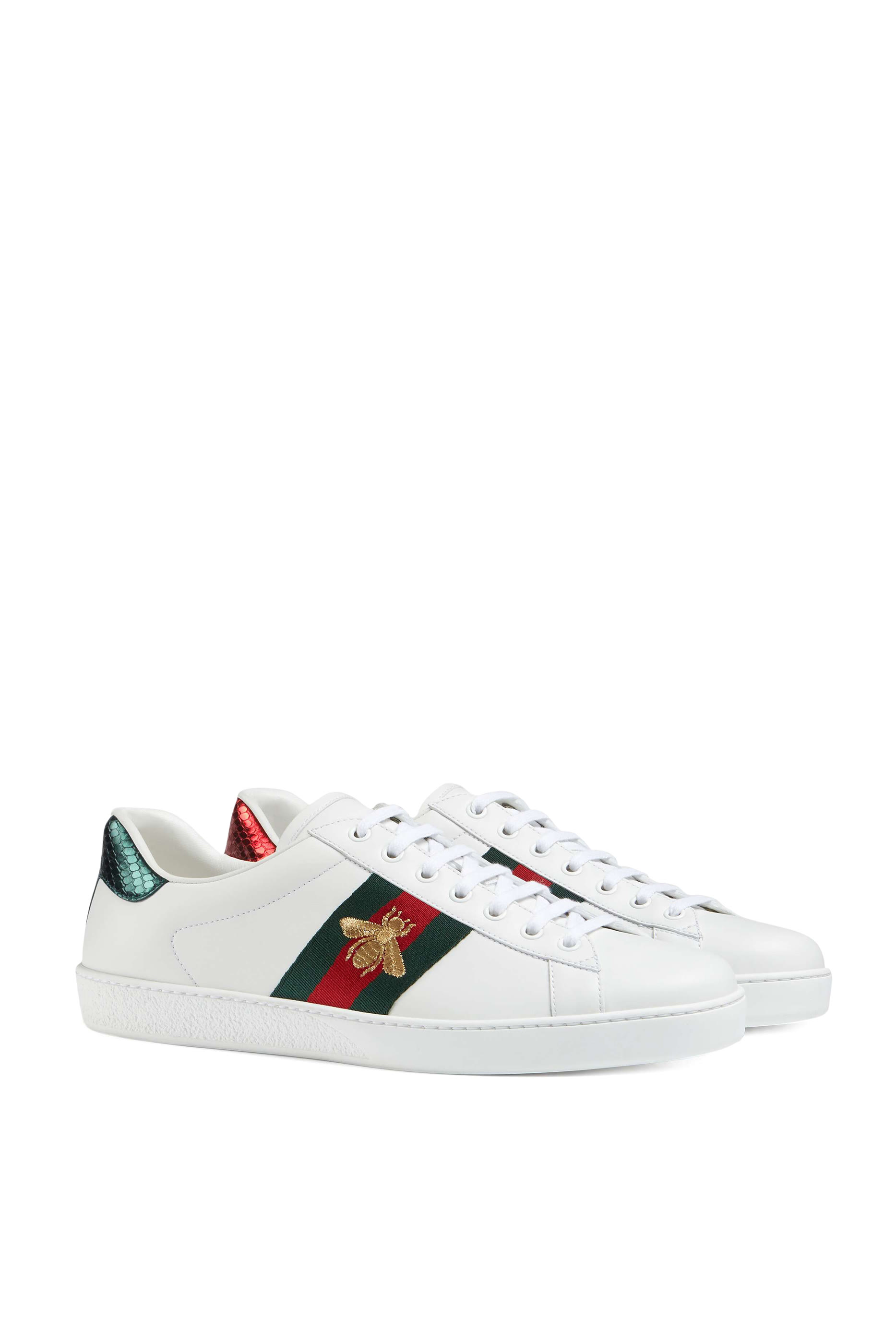 Ace Embroidered Sneakers