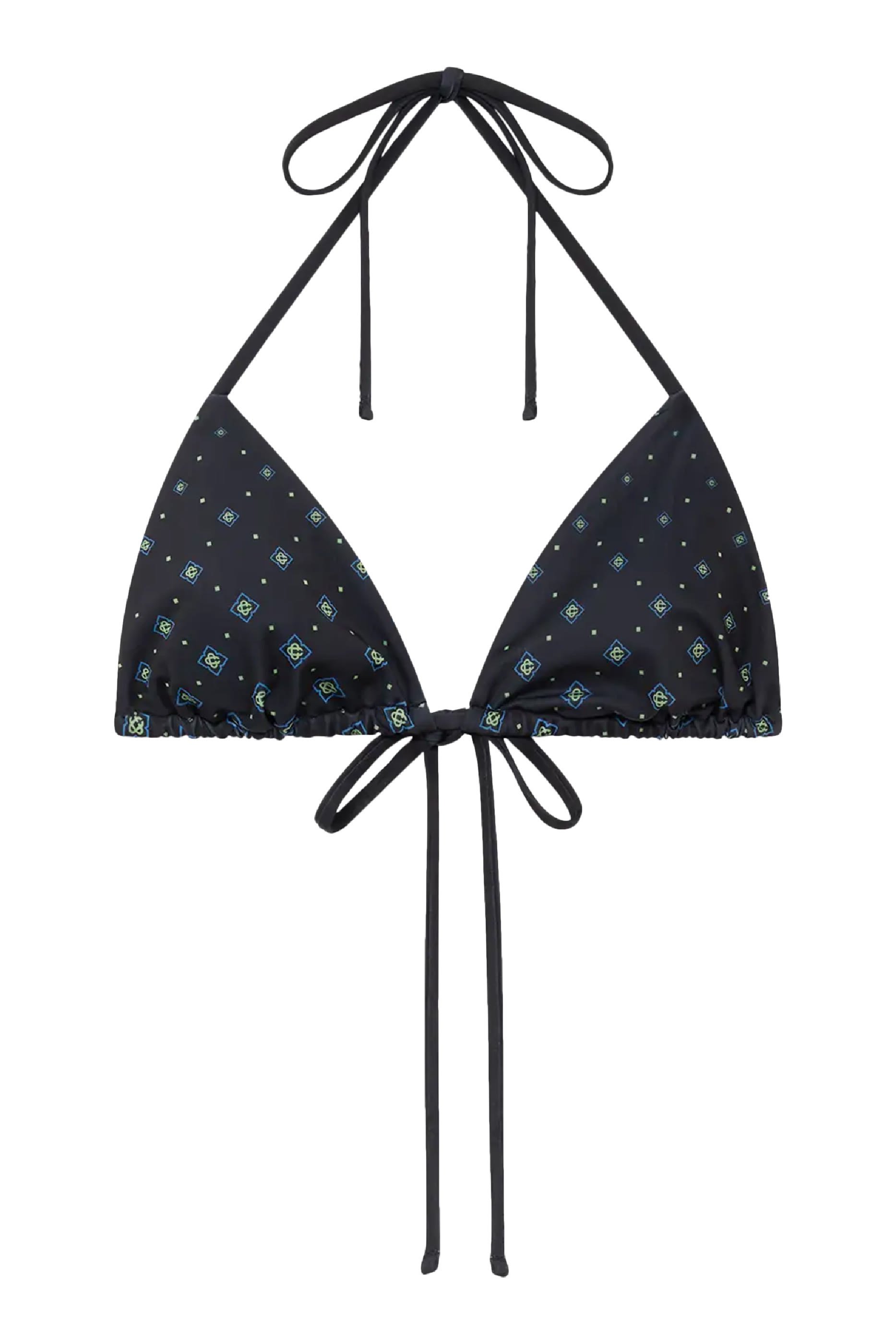 Degrade Monogram String Bikini Top