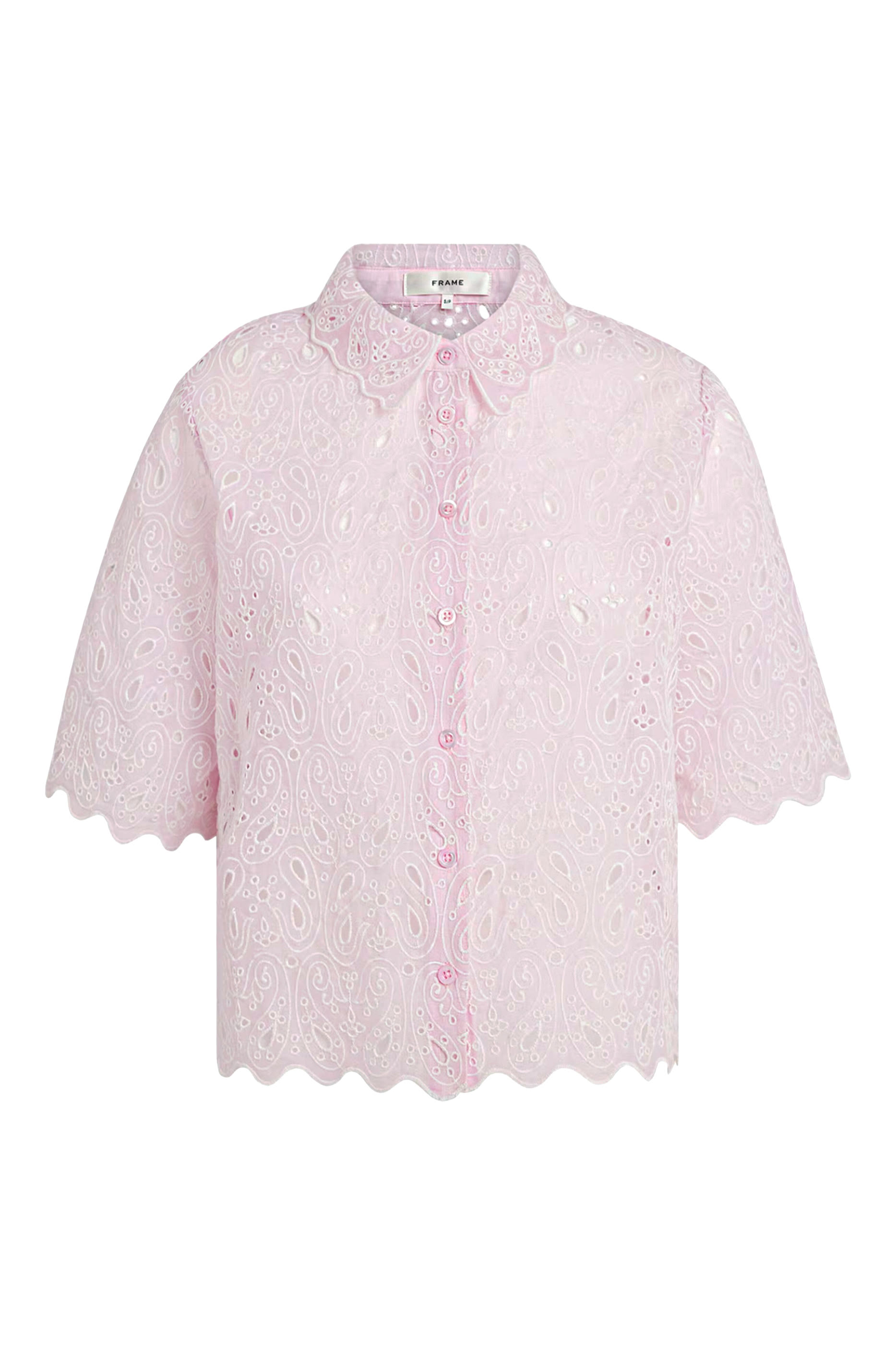 Paisley Eyelet Shirt 