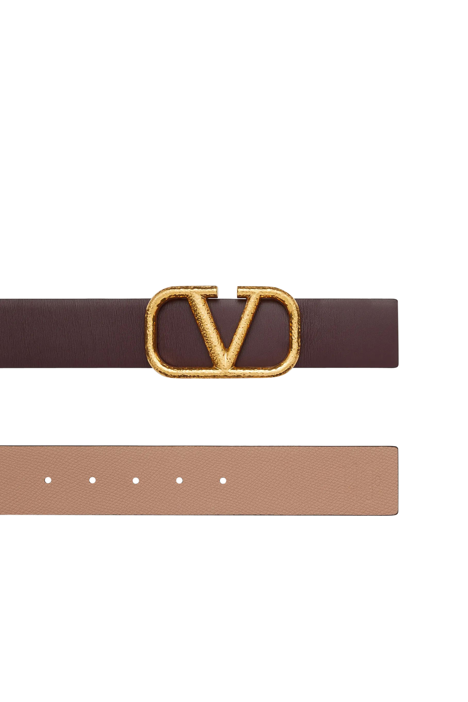  VLogo Reversible Leather Belt