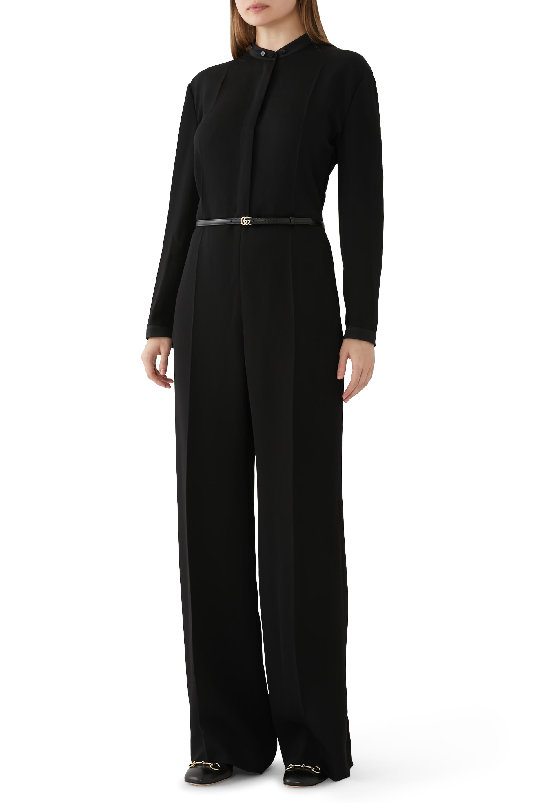 Heavy Viscose Sable Jumpsuit