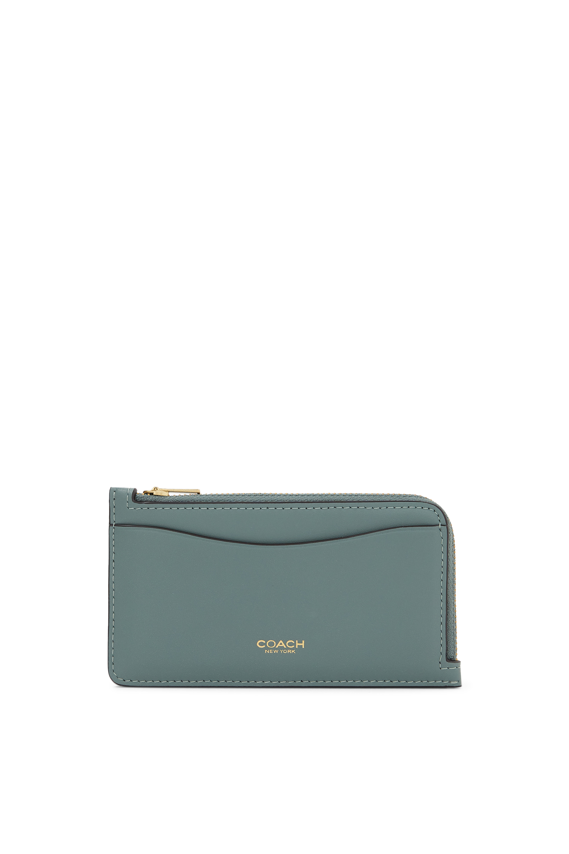 Leather Zip Around Wallet