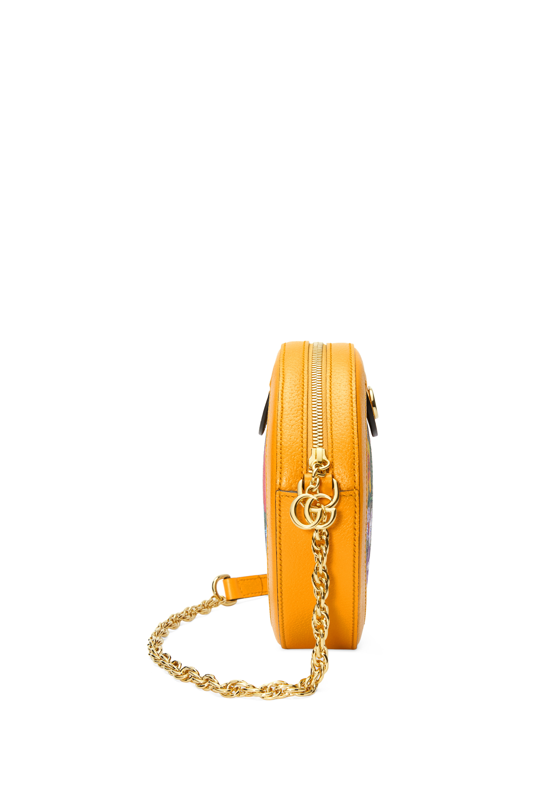 Ophidia Mini GG Flora Round Shoulder Bag