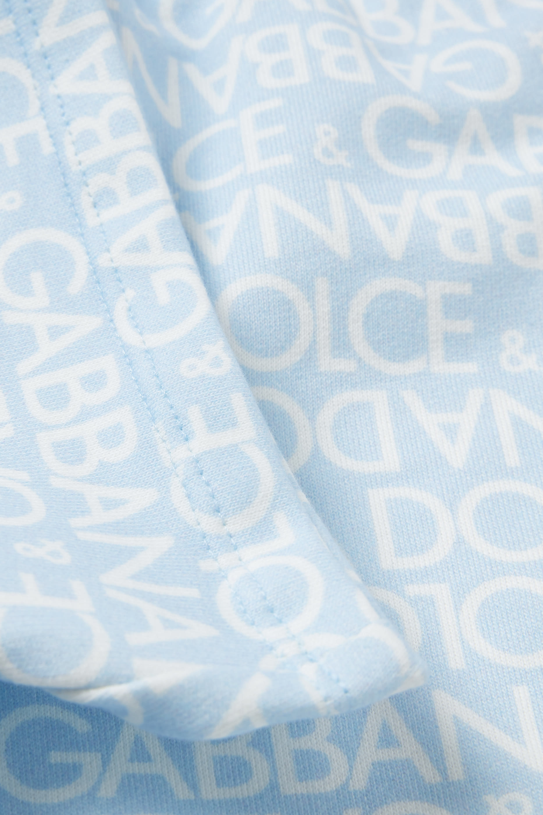 Kids Logo Print Cotton Shorts