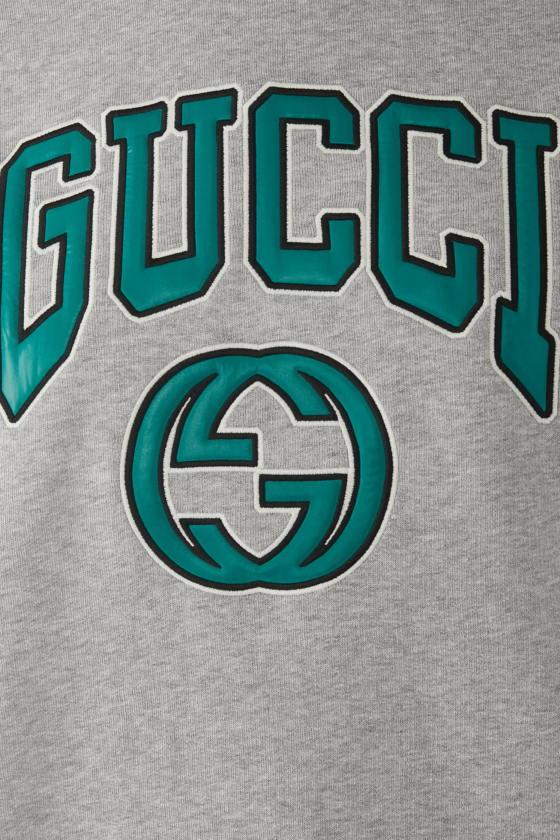 Jersey Sweatshirt With Logo Embroidery