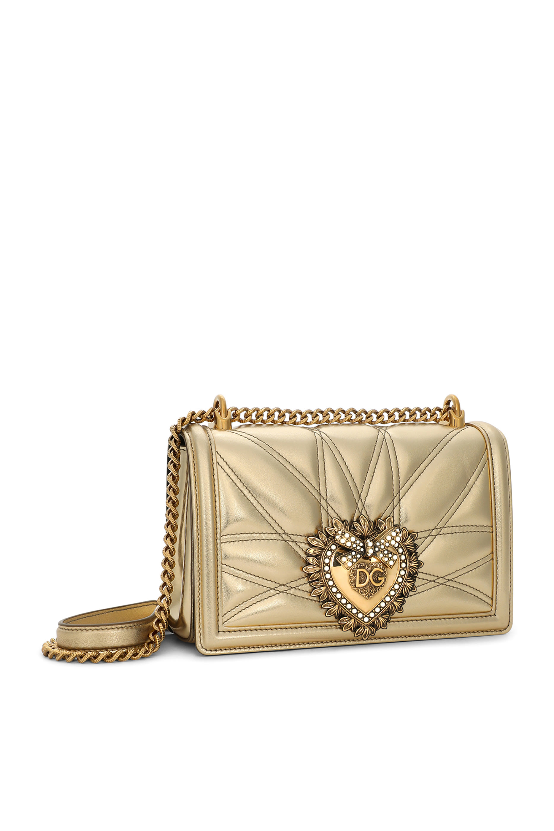 Medium Devotion Bag in Quilted Nappa Leather