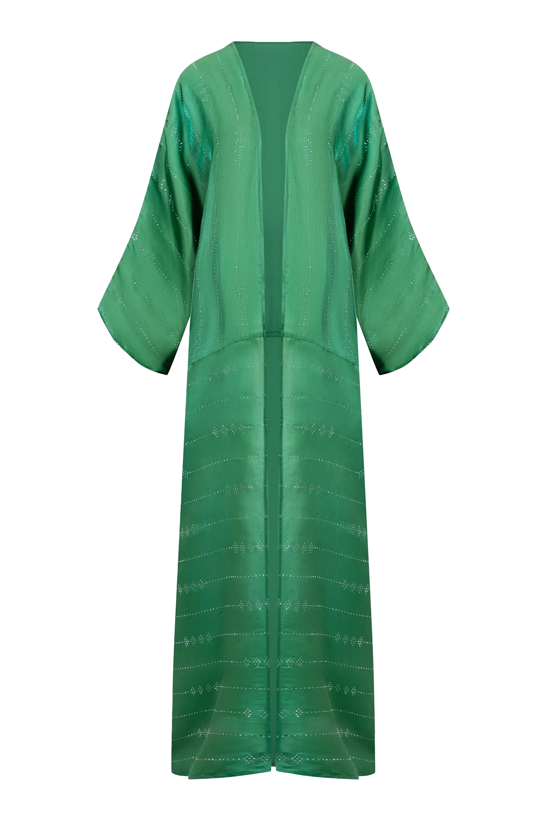 V-Neck Studded Bisht