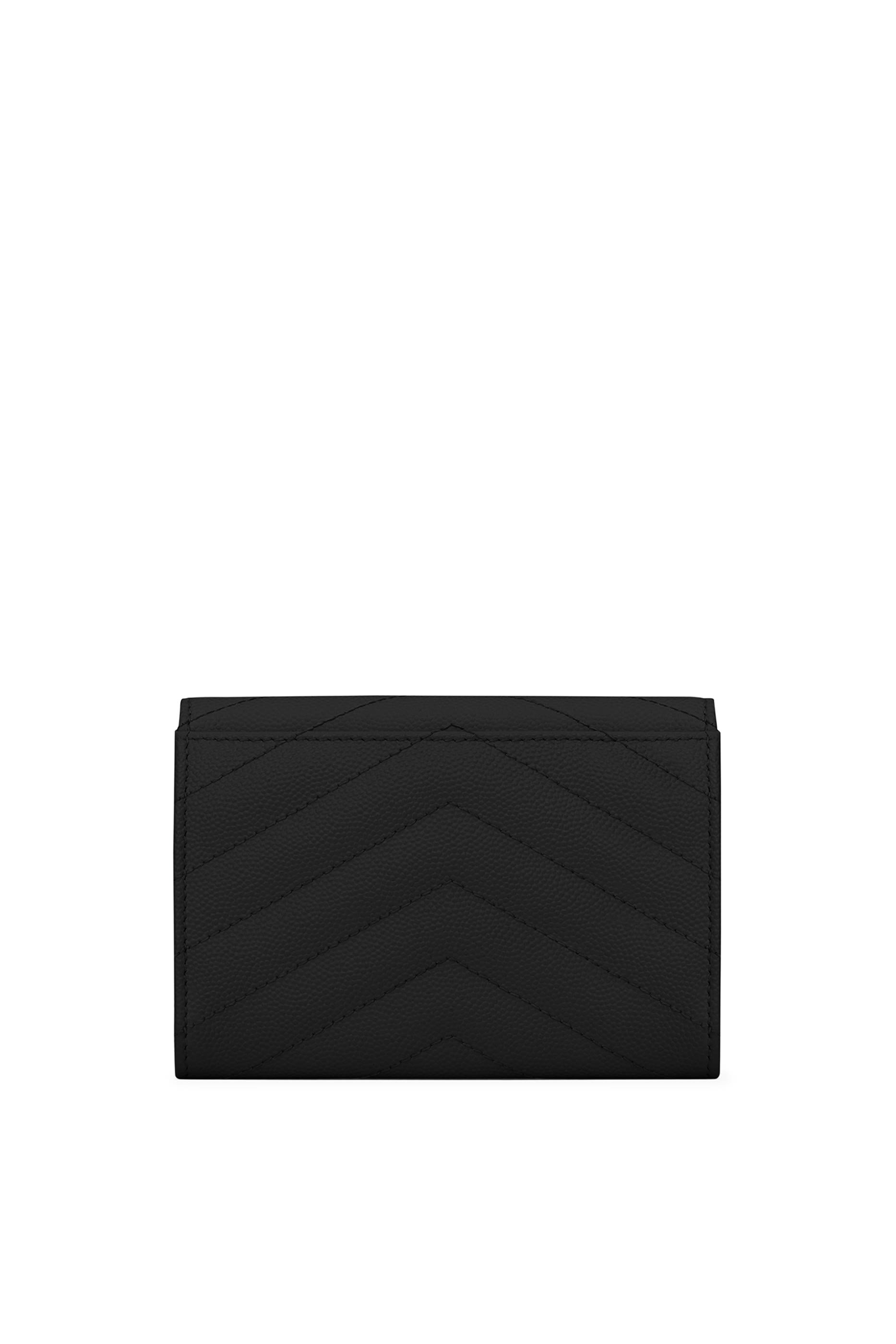Cassandre Matelass&eacute; Small Envelope Wallet in Grain De Poudre Leather 