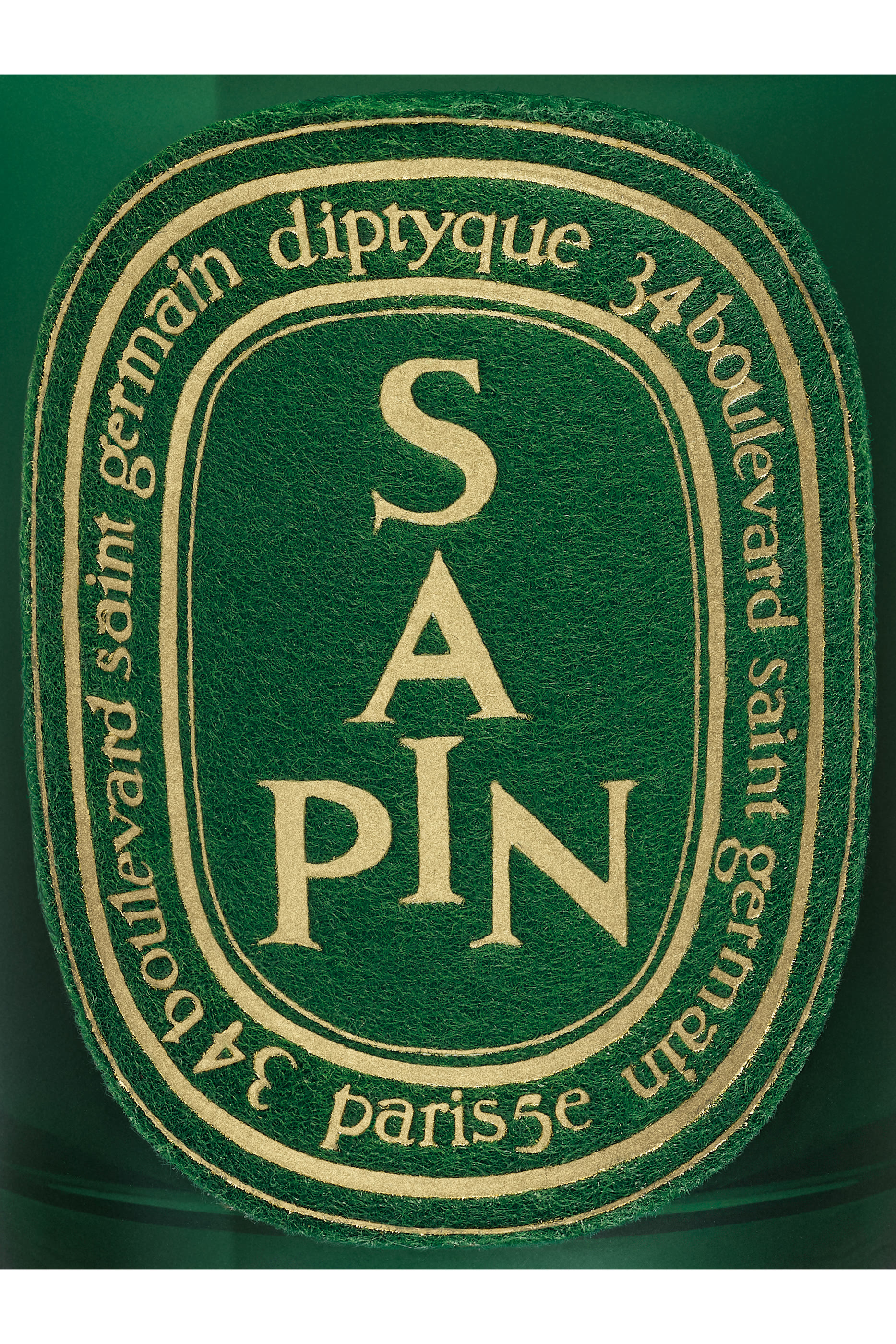 Sapin Scented Candle with Felt Lid - Limited Edition A