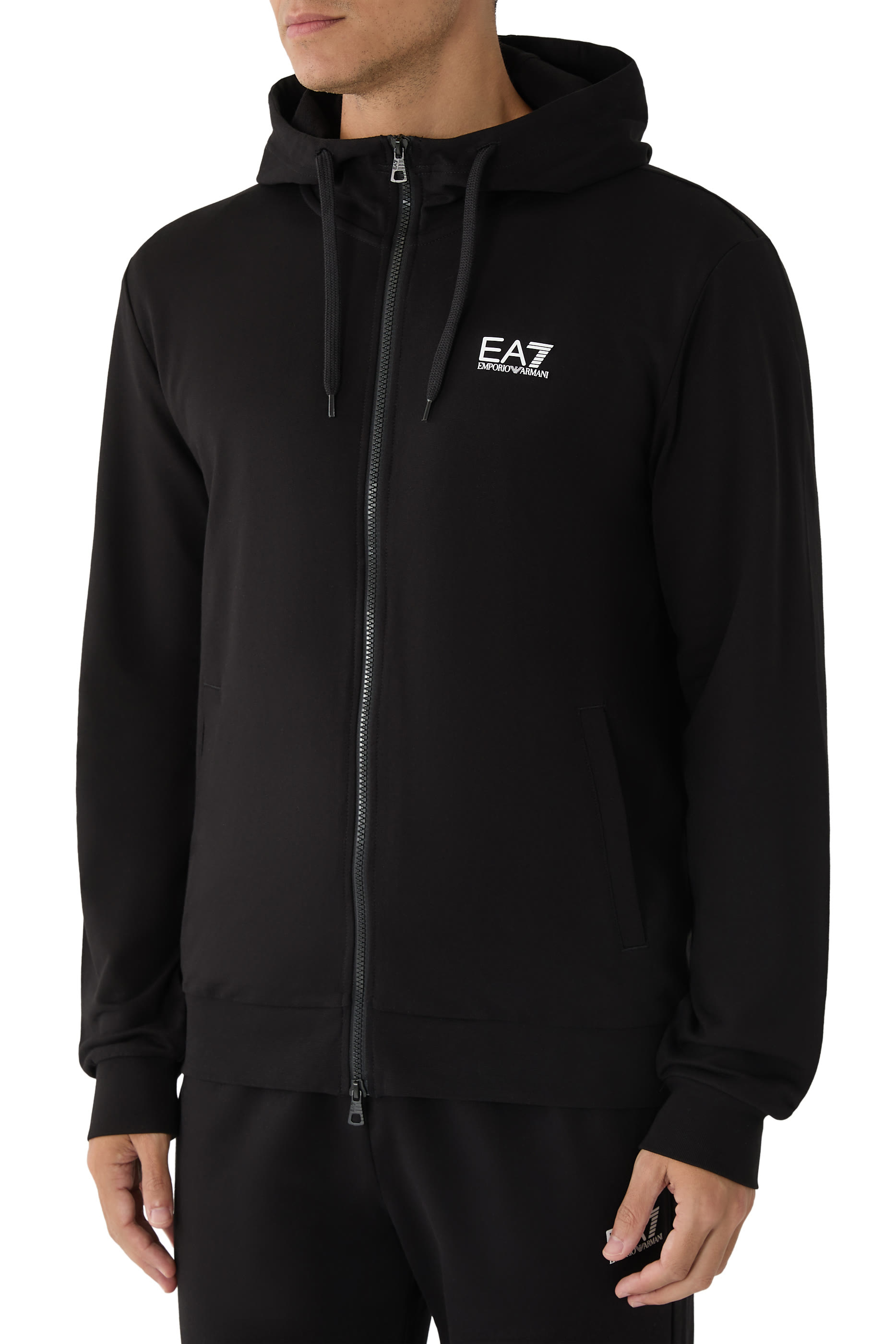 Core Identity Cotton Hooded Sweatshirt