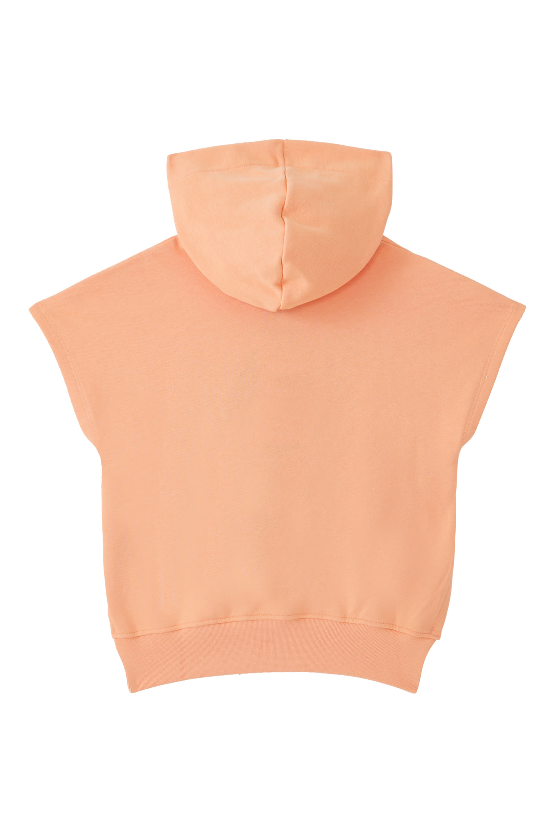 Kids Sleeveless Logo Hoodie