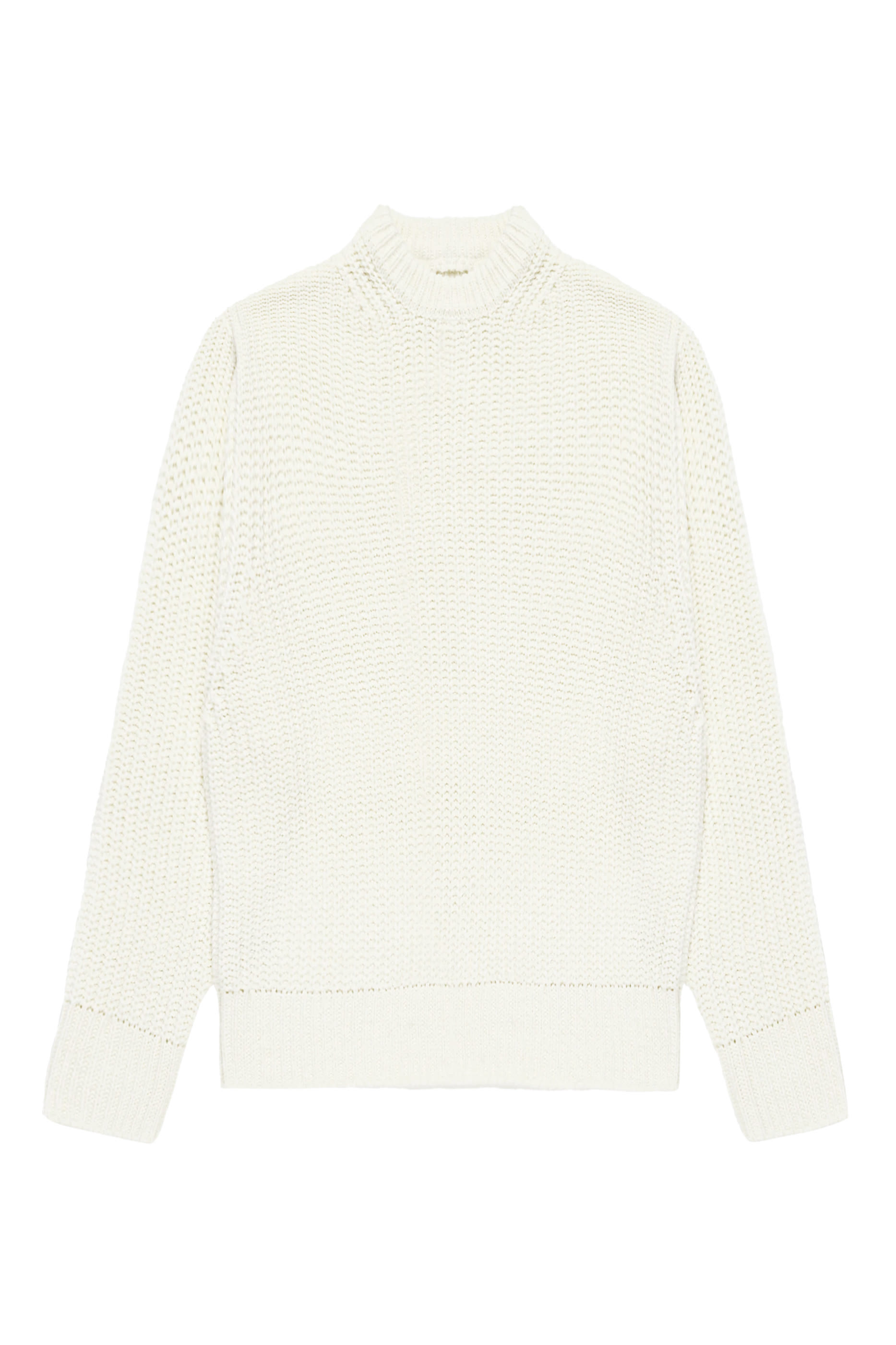 Chunky Rib Knit Crewneck