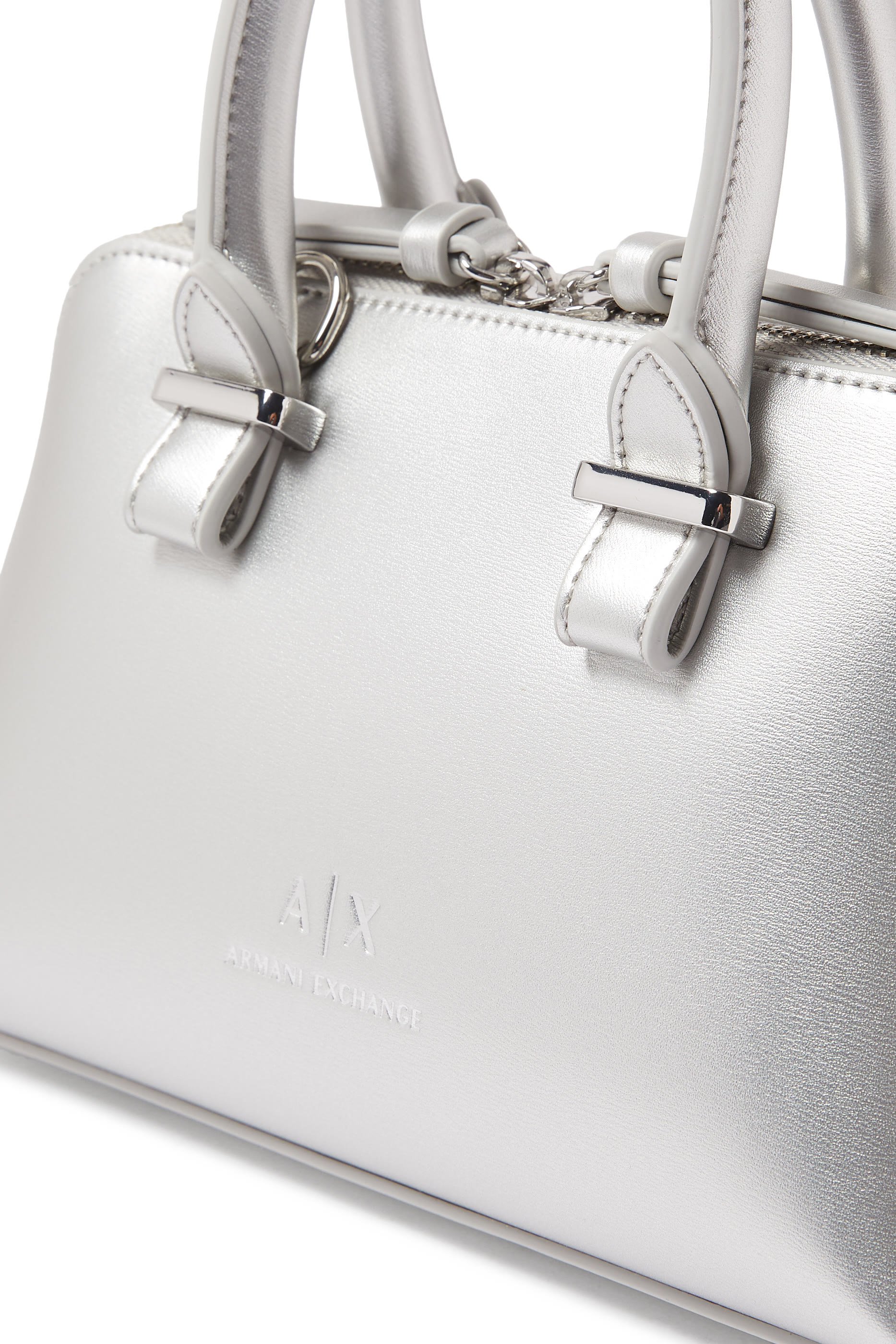 Megan AX Logo Top Handle Bag