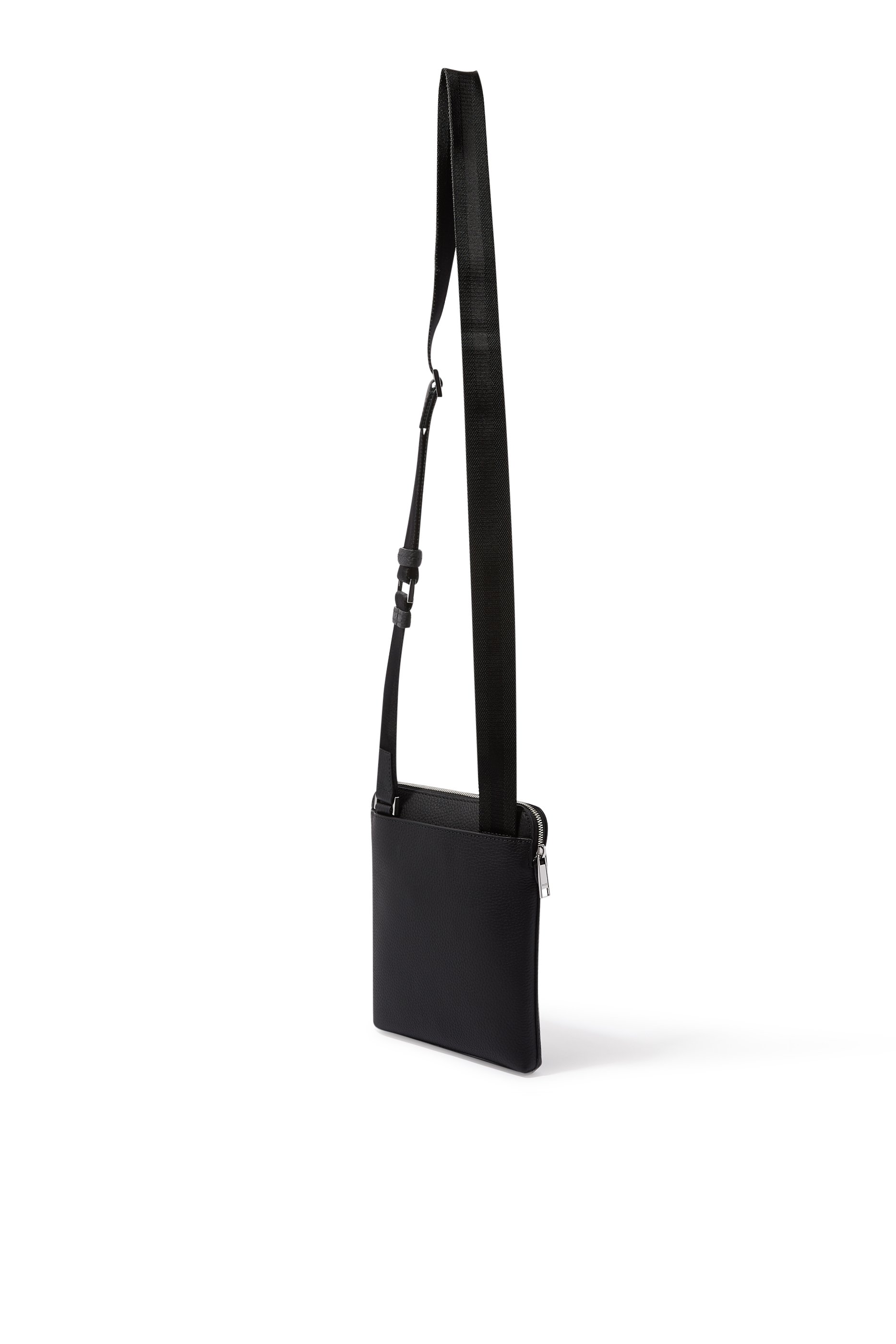 Grained Italian-Leather Envelope Bag