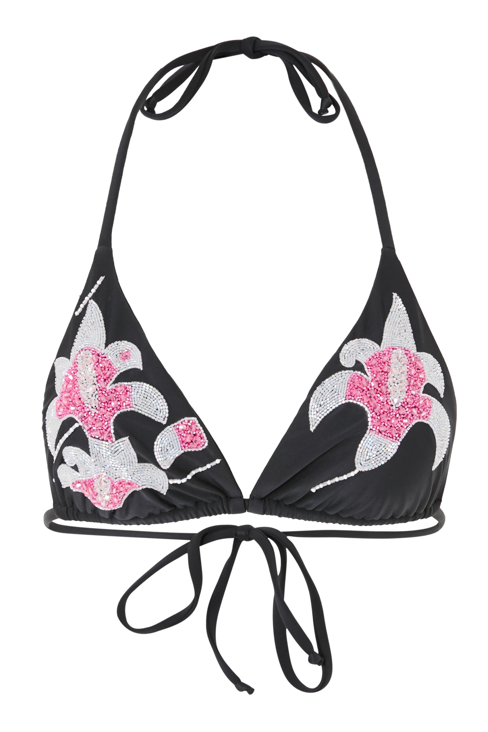 Tessa Beaded Bikini Top