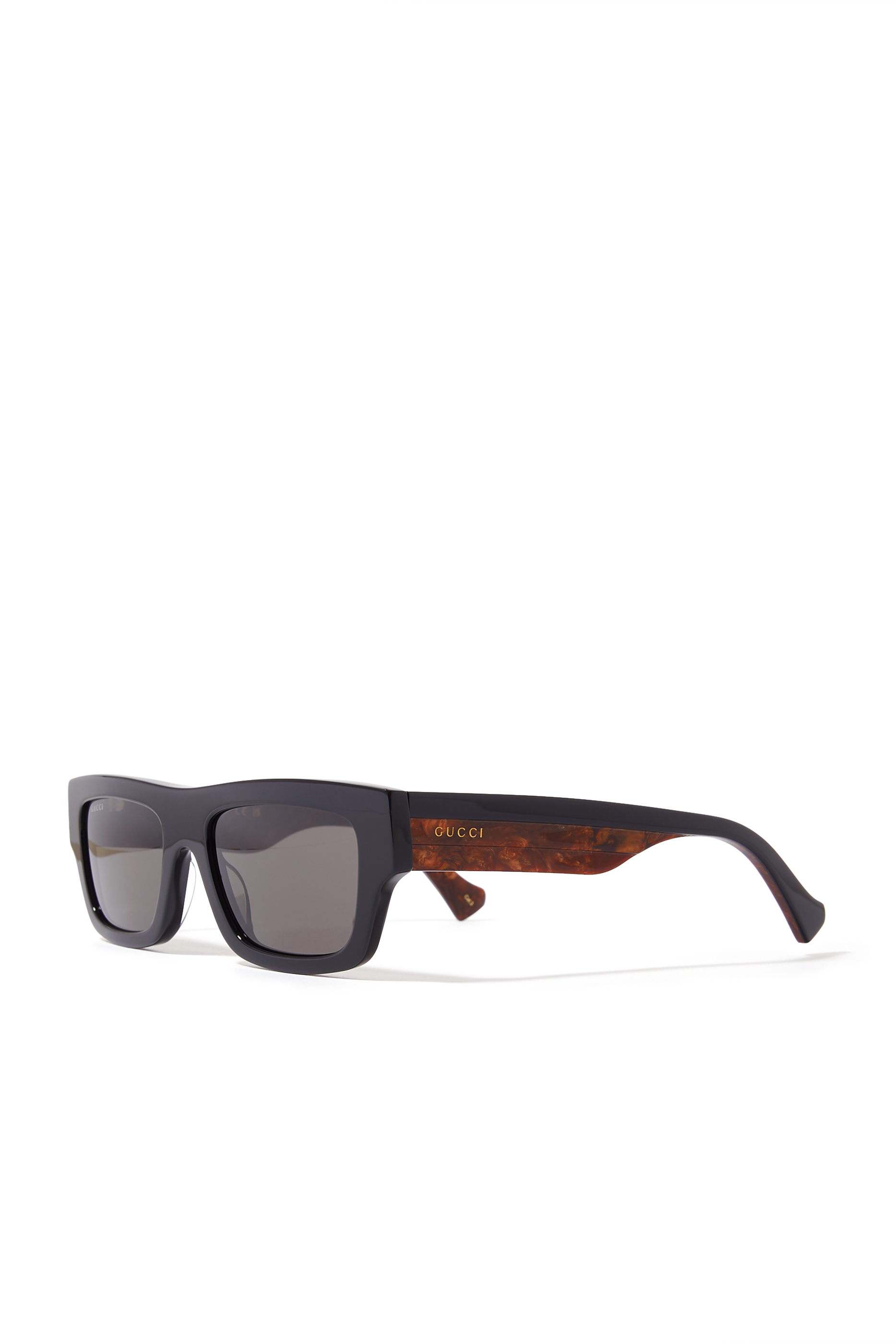 Rectangular Acetate Sunglasses