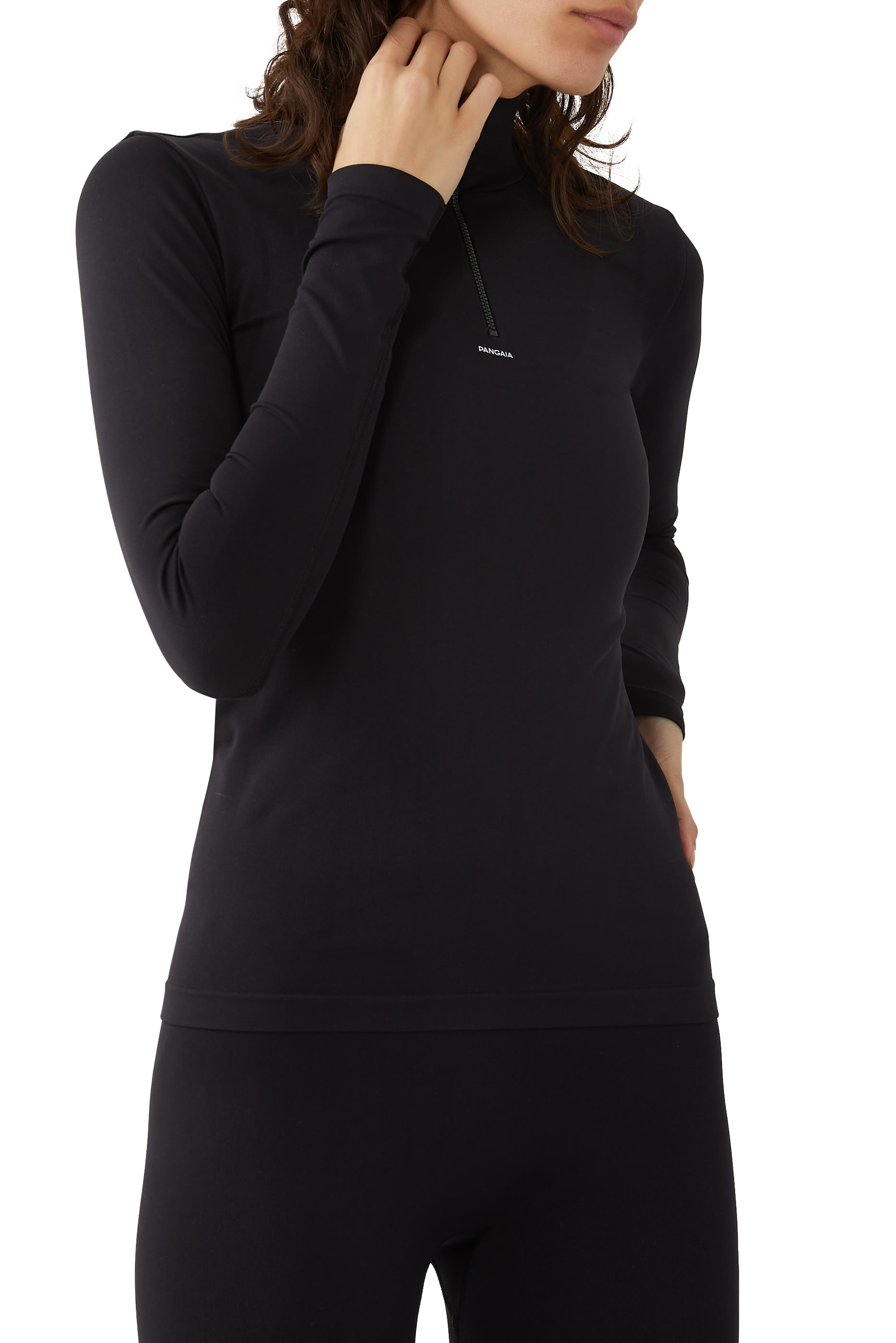 Activewear Long Sleeve Zip Top