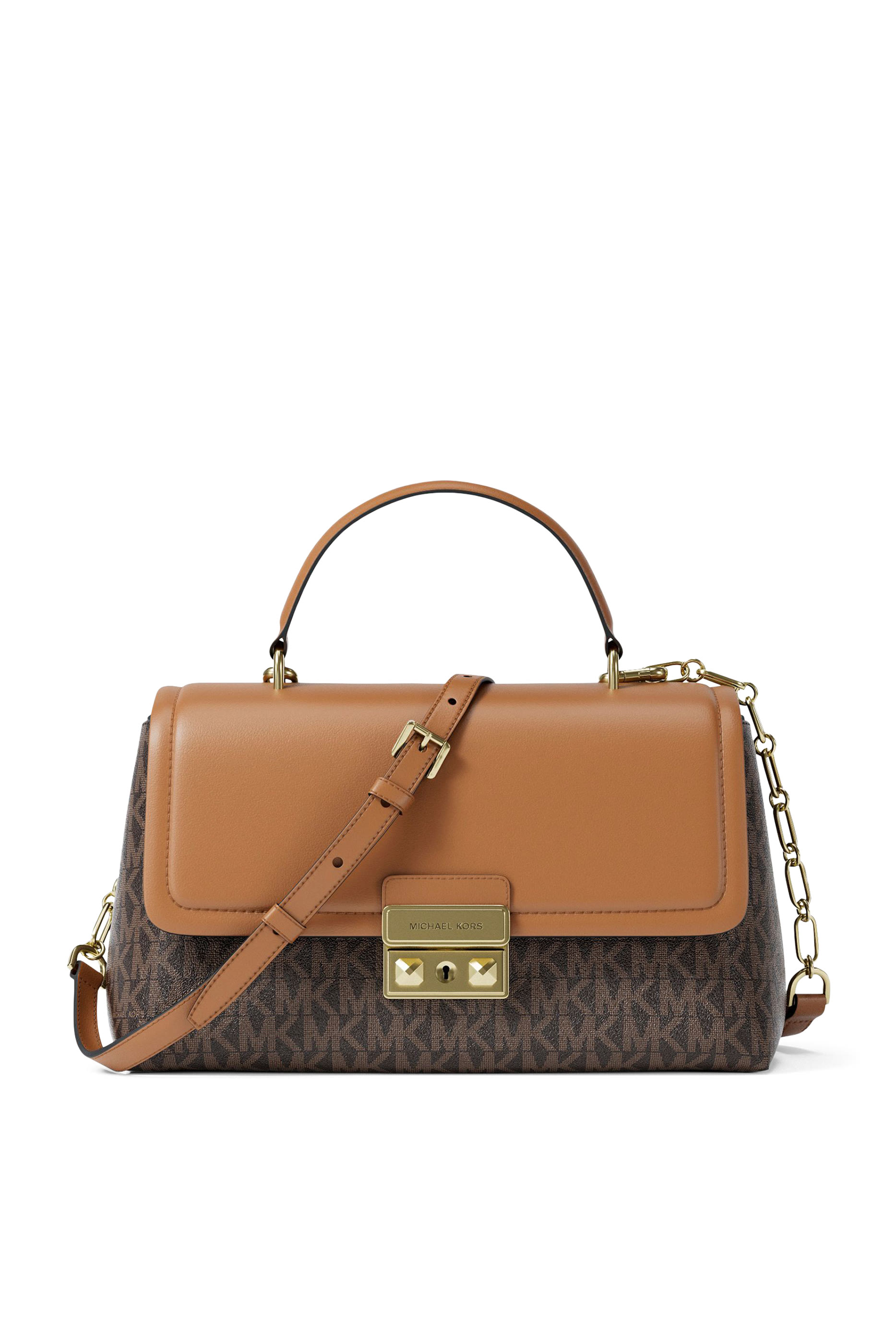 Tribeca Extra-Small Signature Logo Satchel