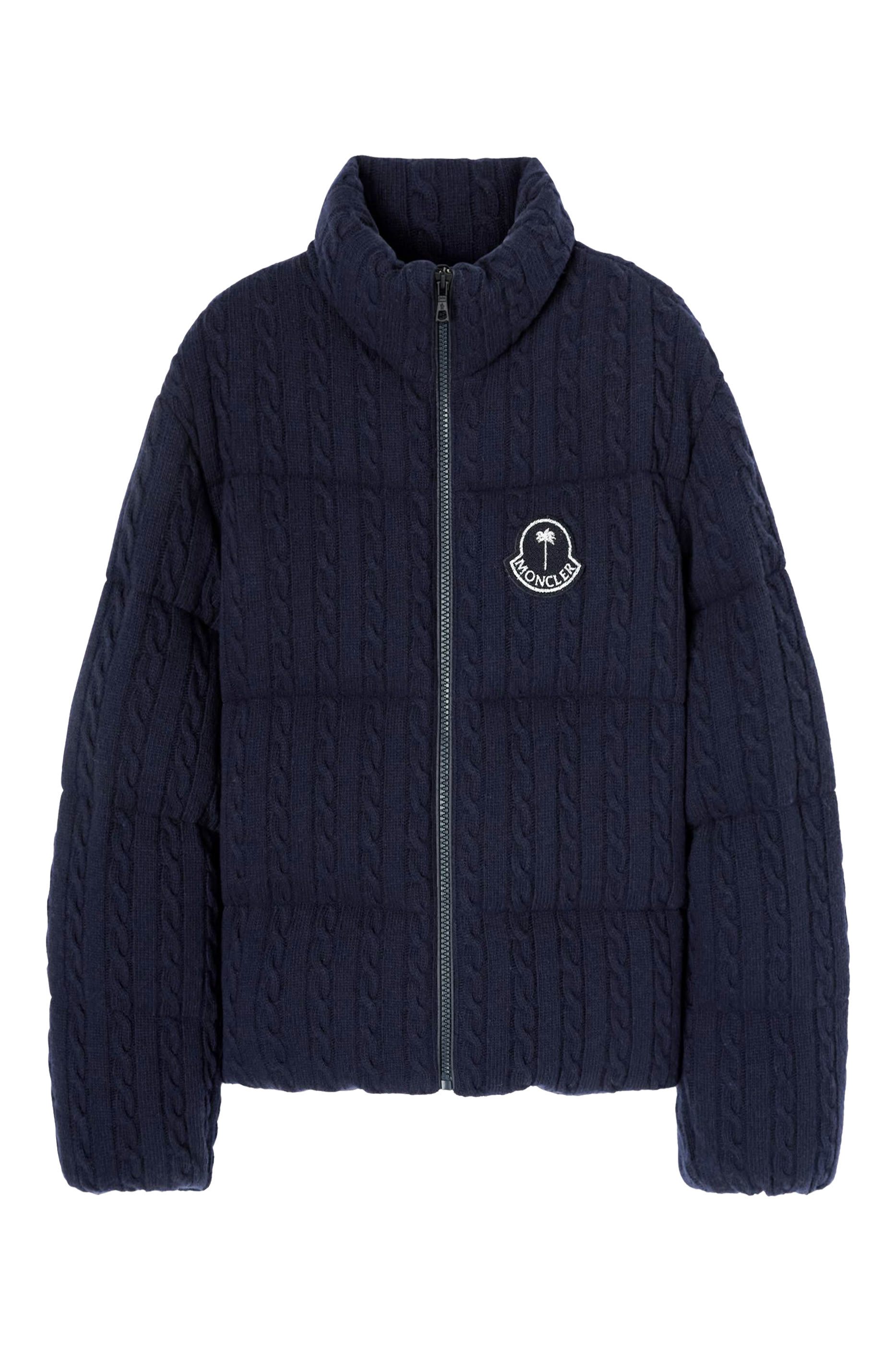 x Palm Angels Austru Wool Short Down Jacket
