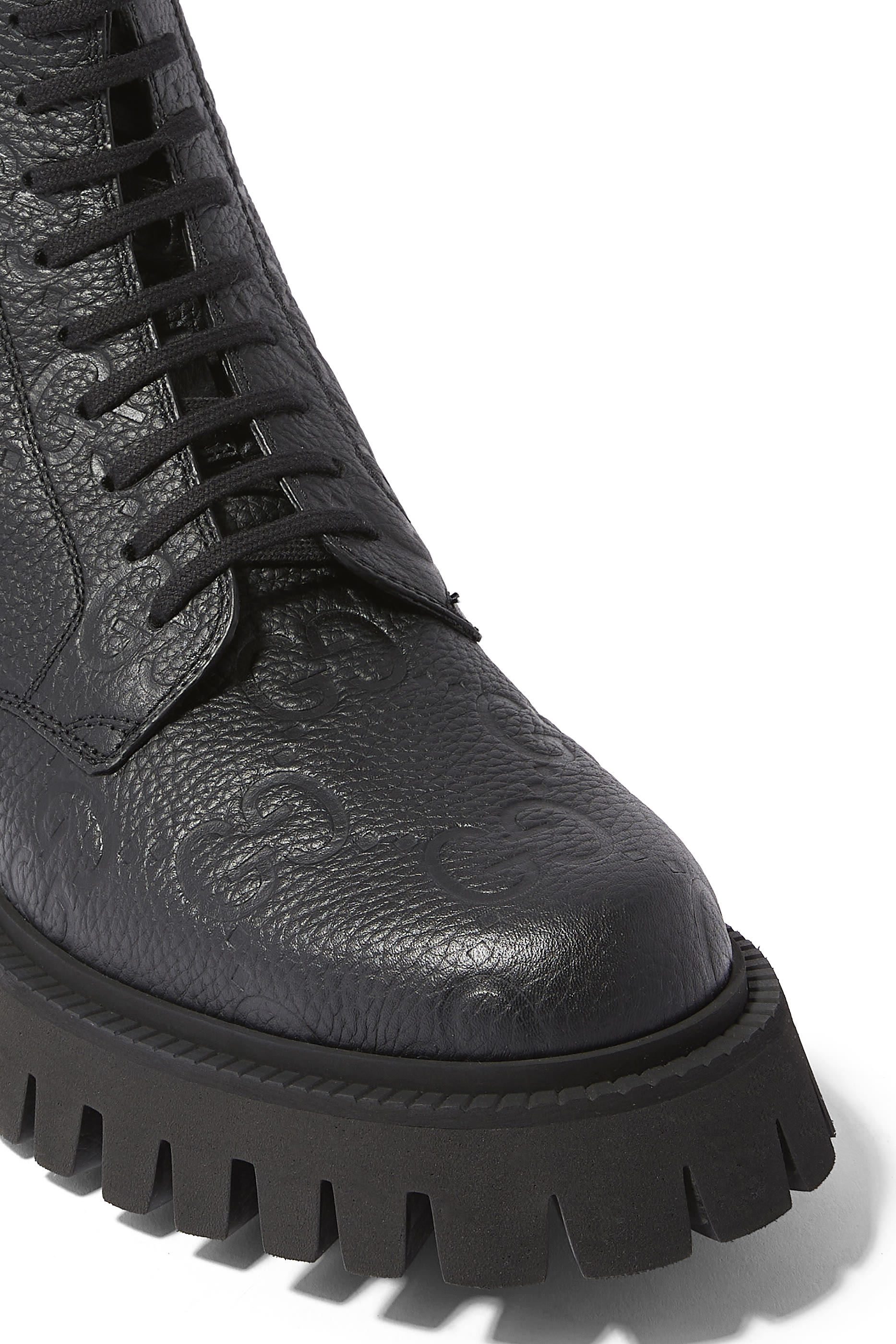 GG Leather Boots