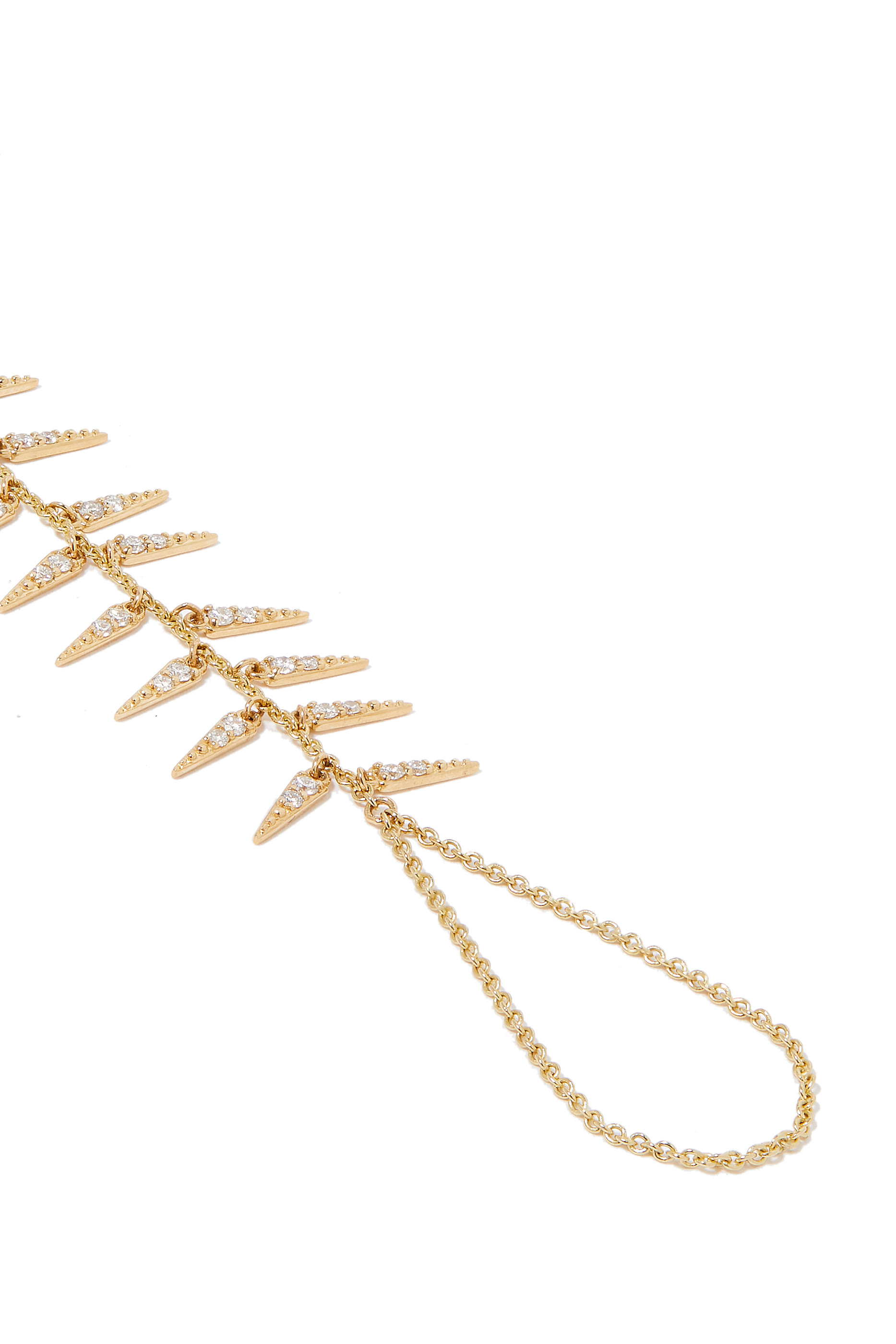 Fringe Princess Bracelet, 14k Yellow Gold