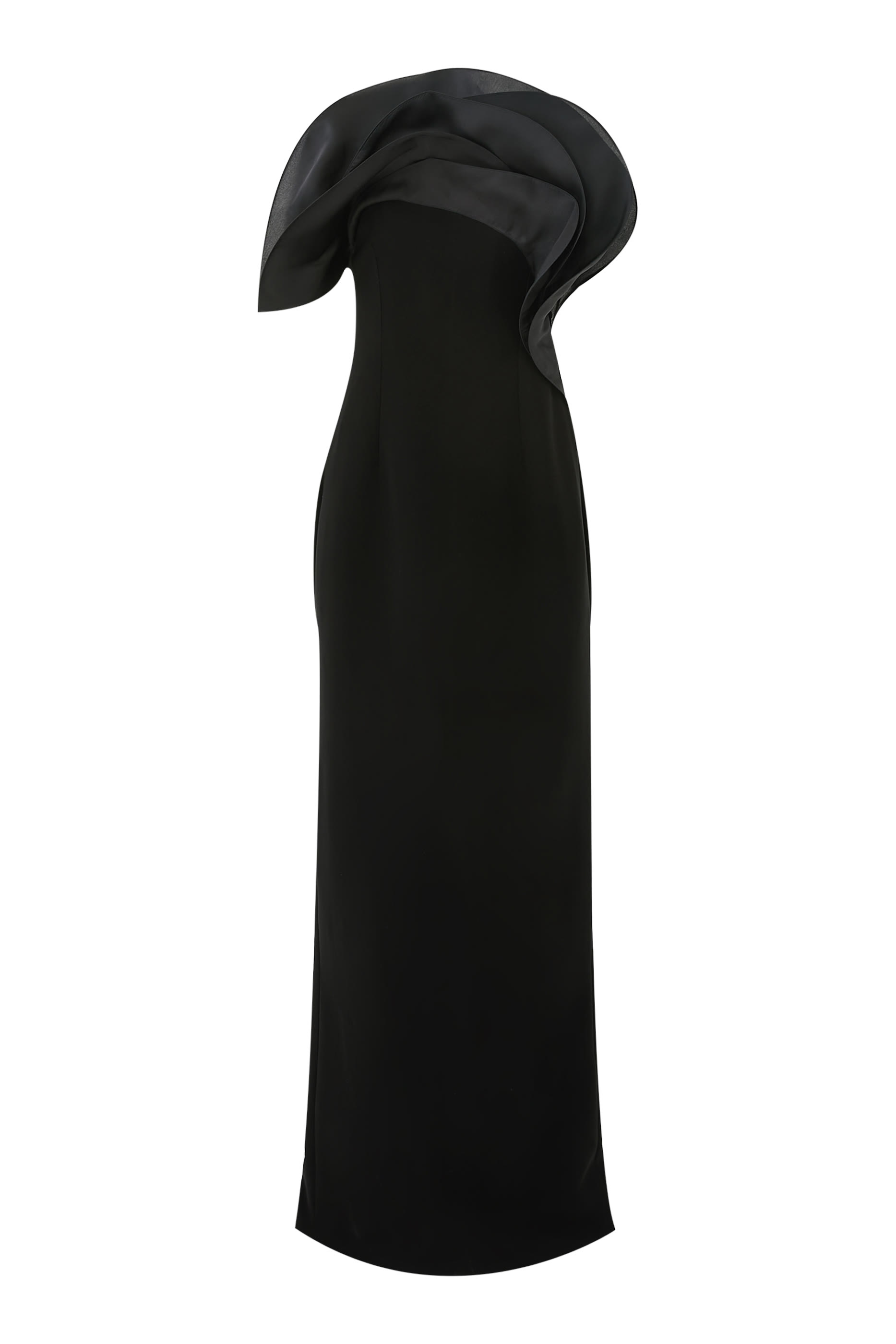 The Ruffle Wave Column Gown