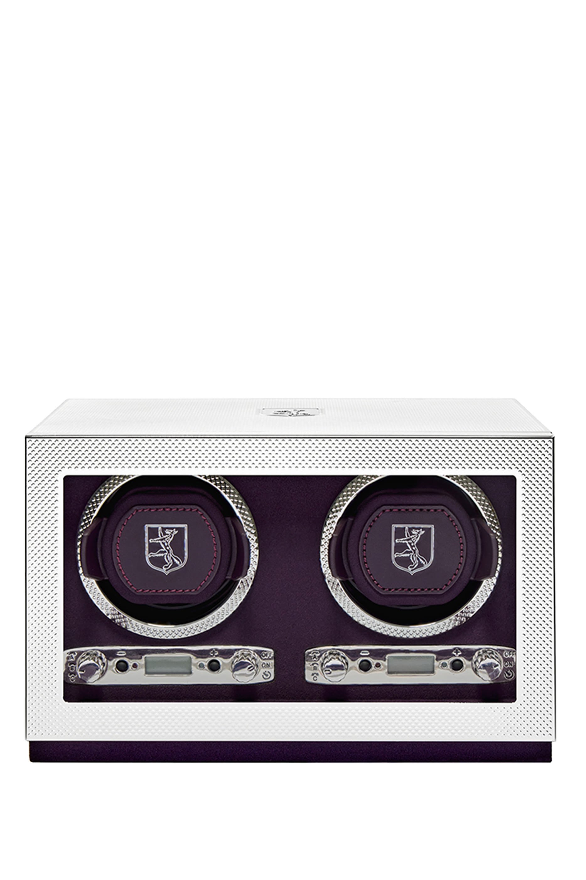 Silver Double Watch Winder 
