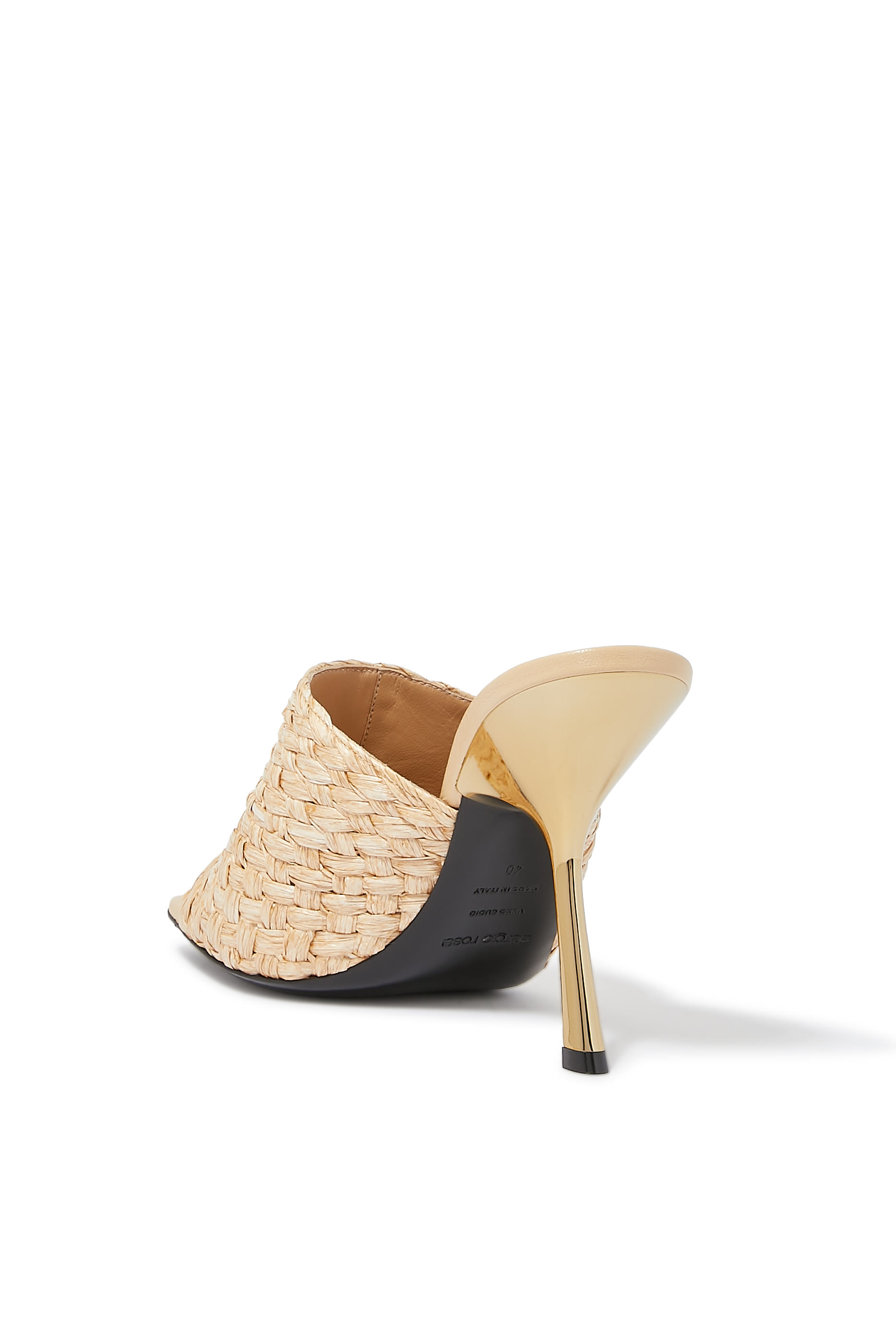 Sabot 100 Raffia Mules