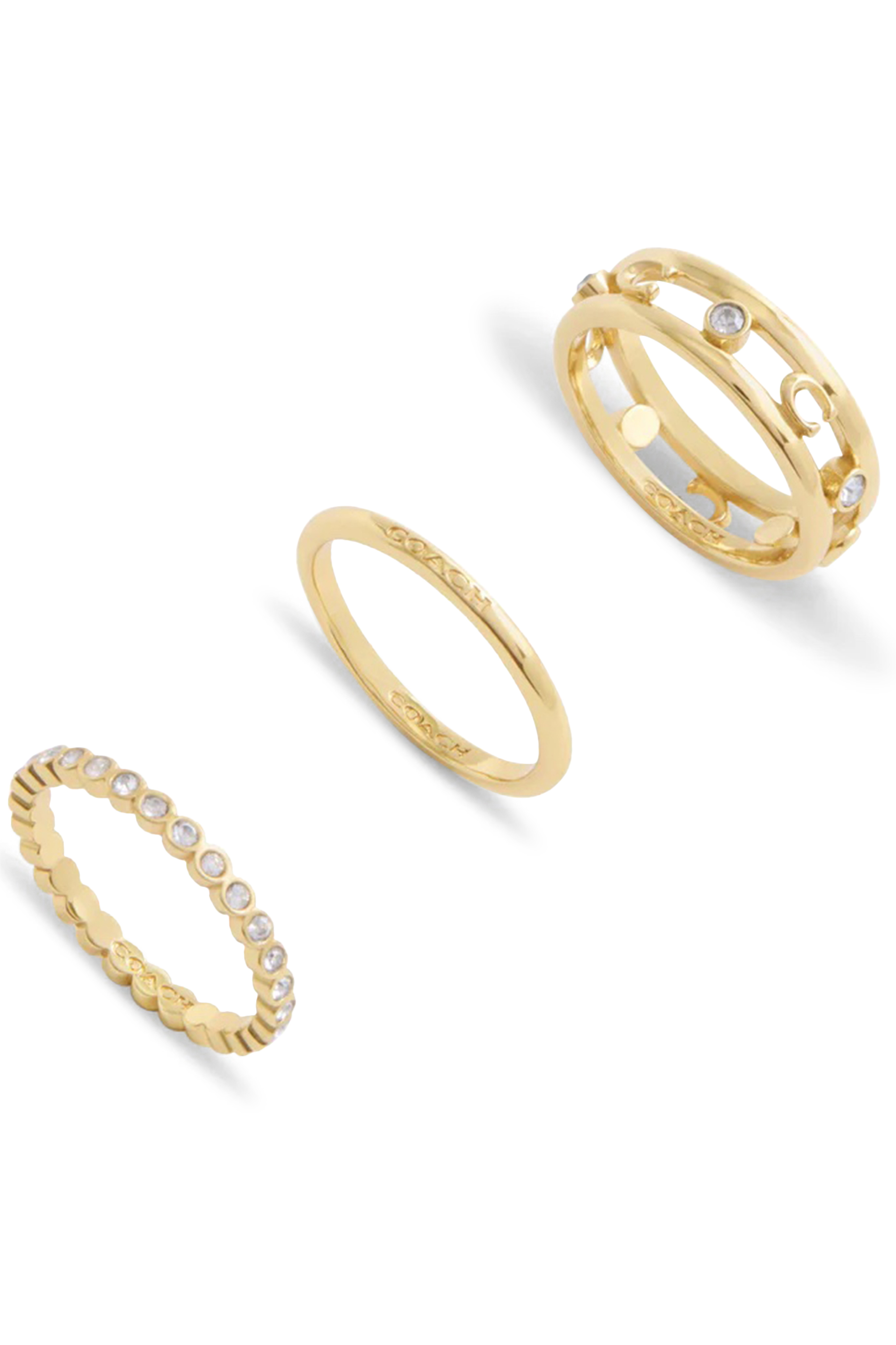 Signature C Open Ring Set