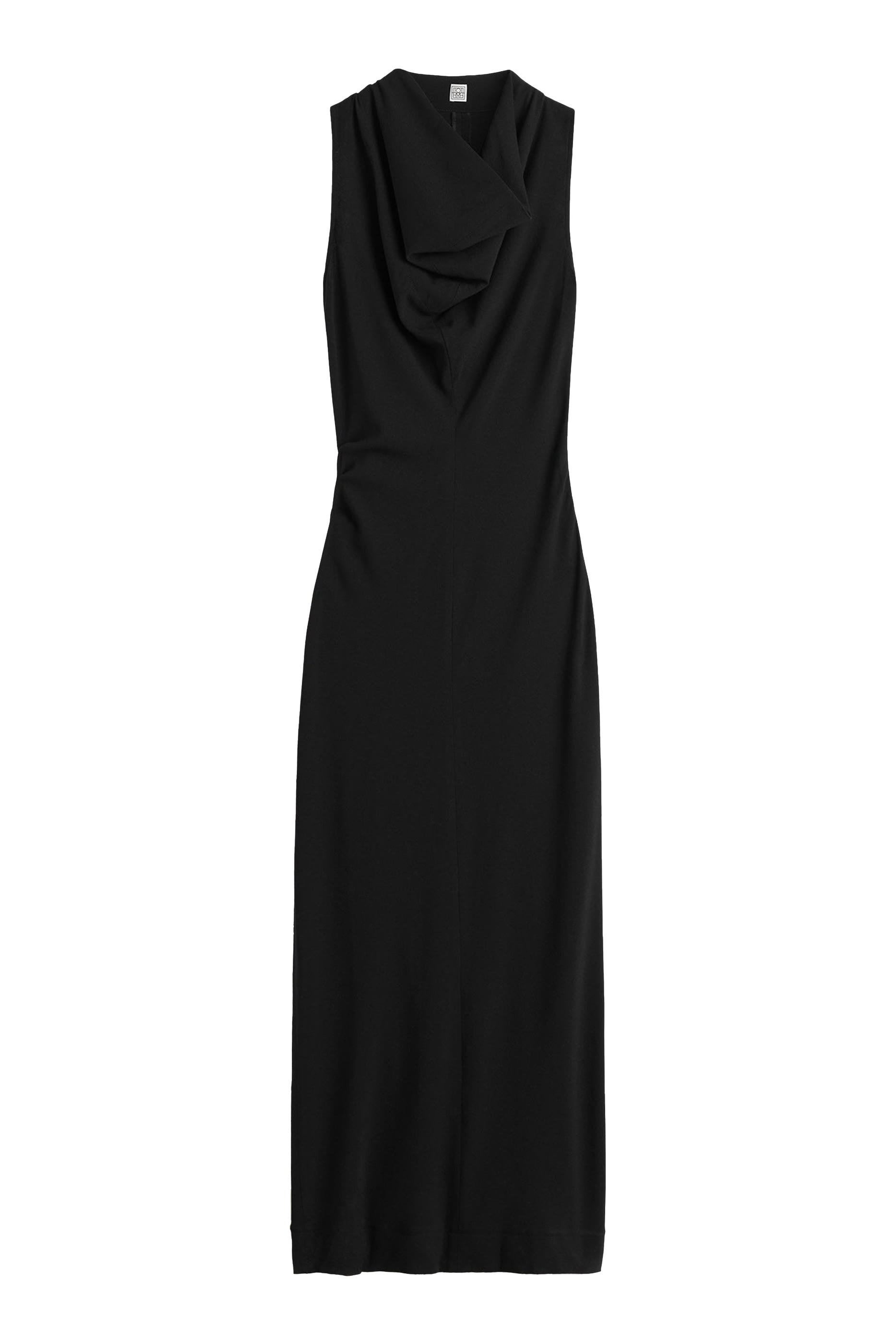 Cowl-Neck Dress