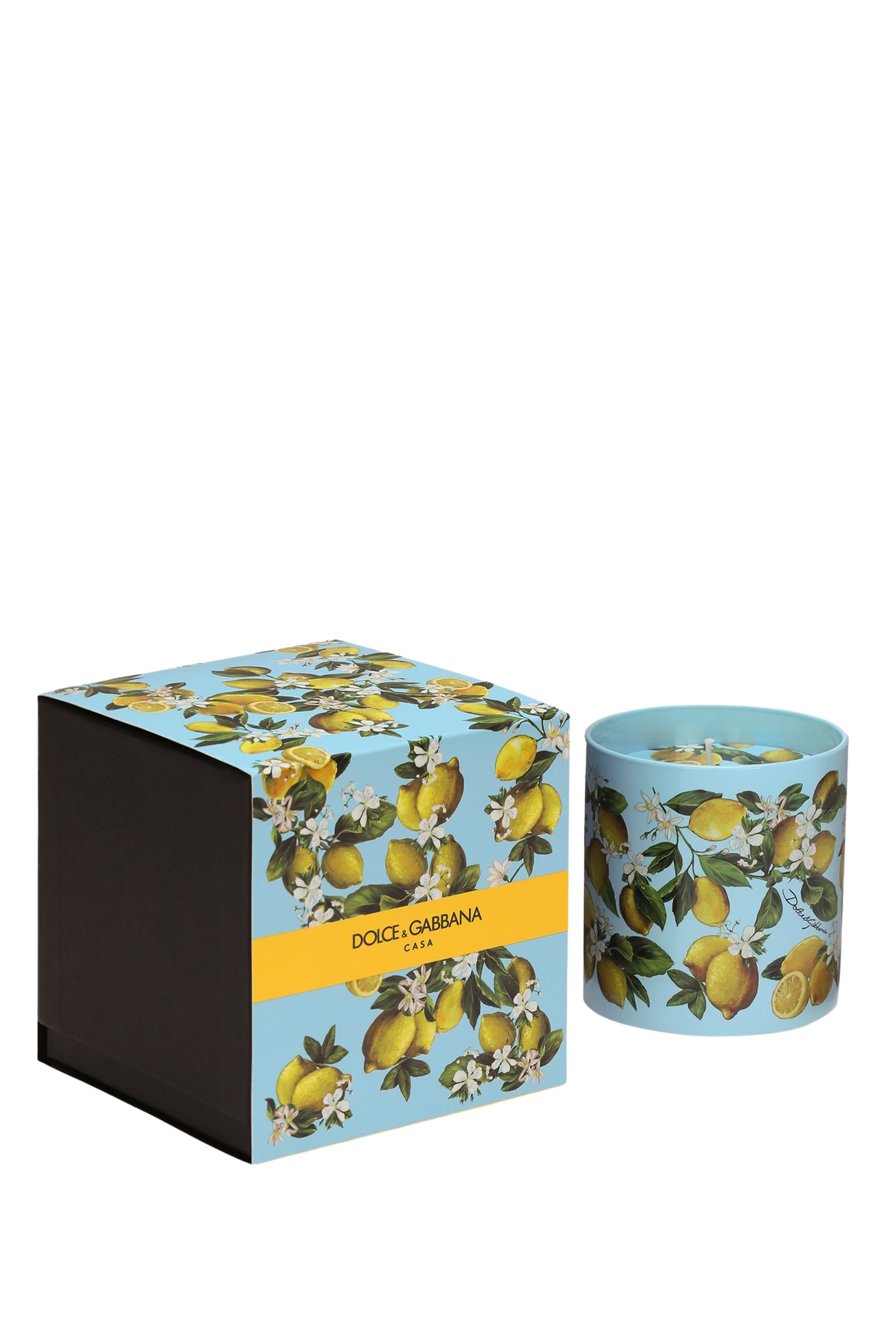 D&G Logo Scented Candle &ndash; Lemon 