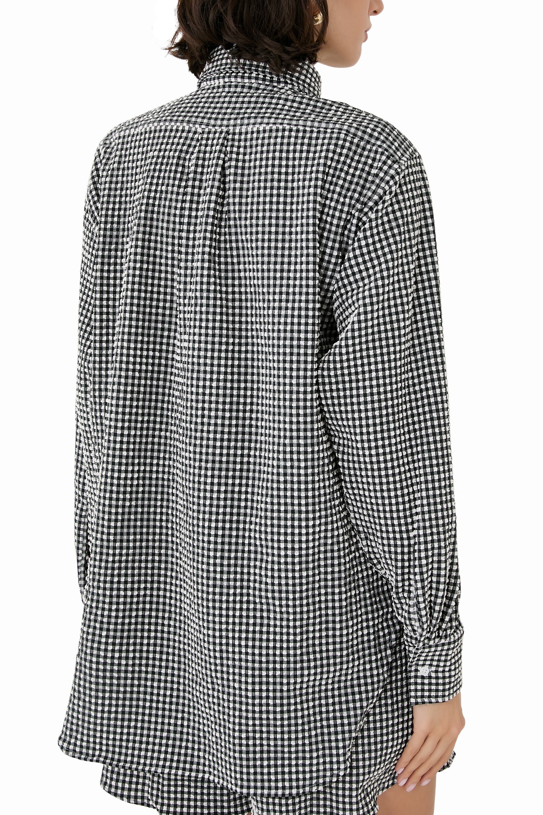 Oversized Shirt in Gingham