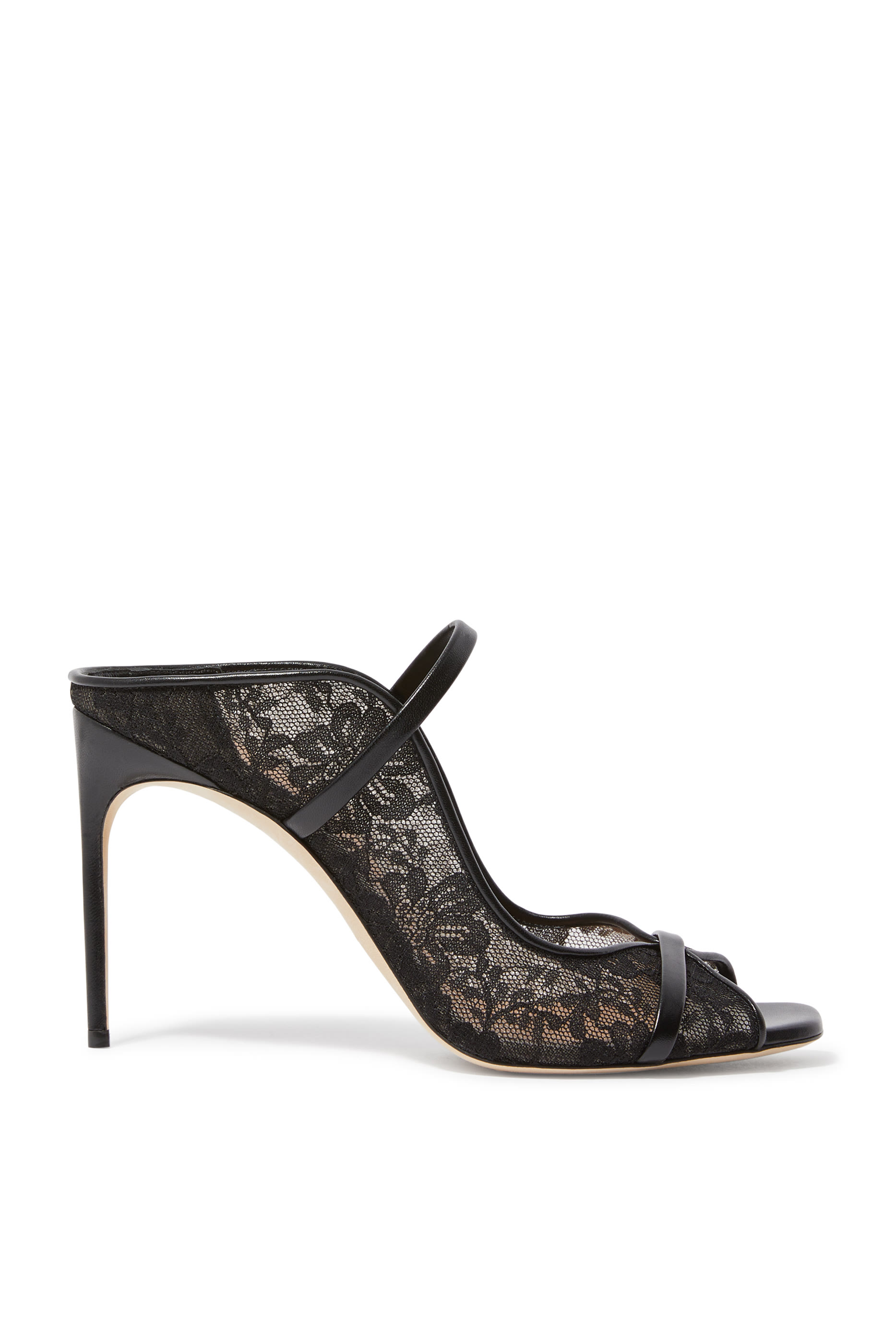 Noah 90 Lace Heeled Sandals