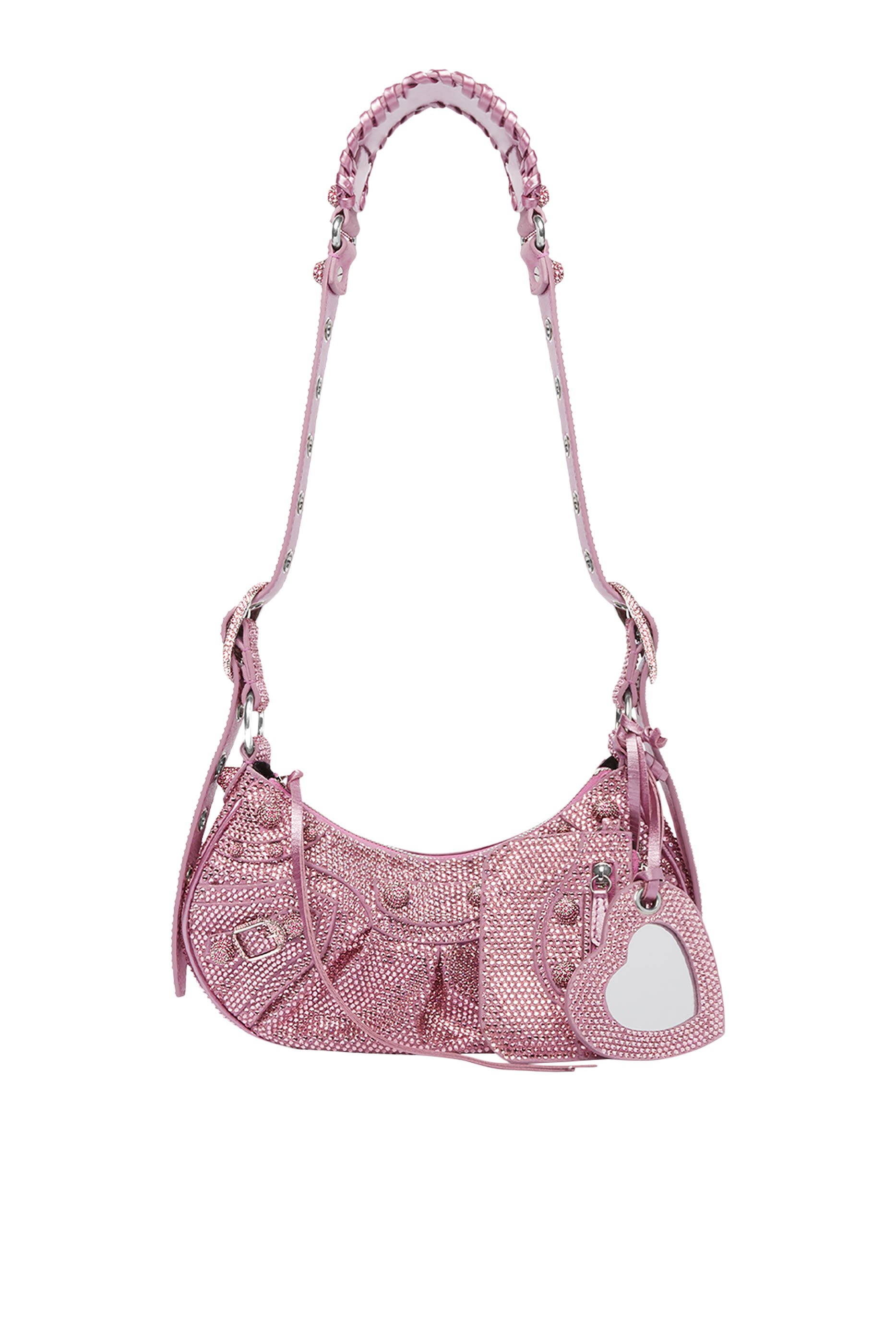Le Cagole XS Shoulder Bag With Rhinestones