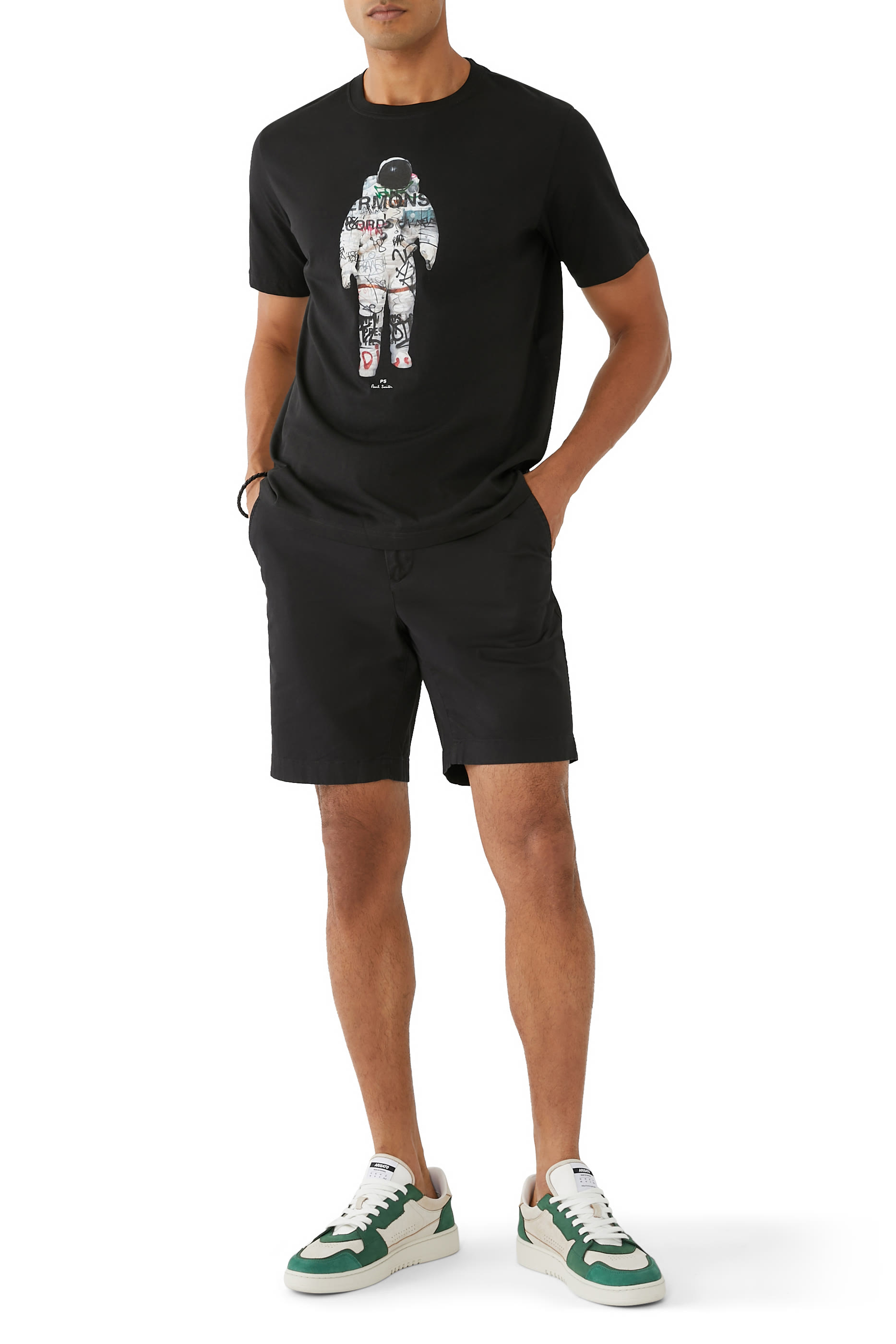 Graphic Print Cotton T-Shirt