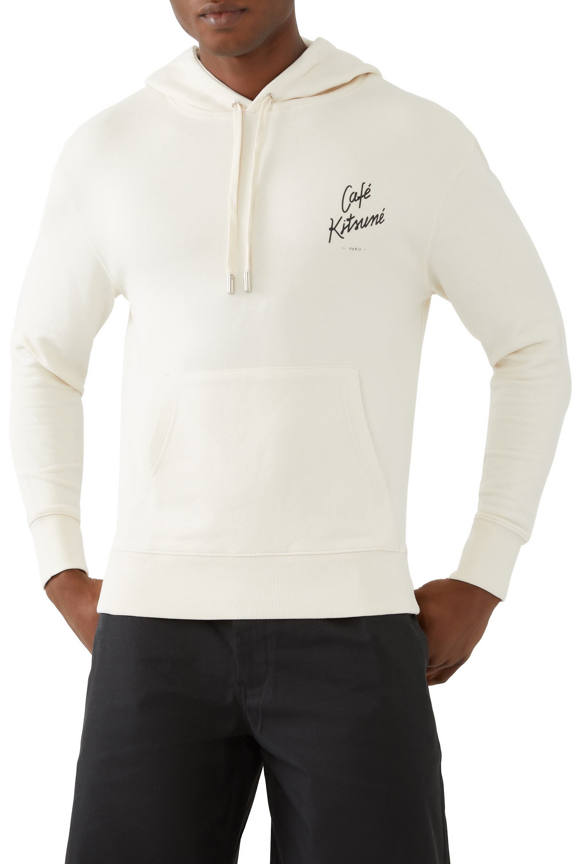 Logo Cotton Fleece Hoodie