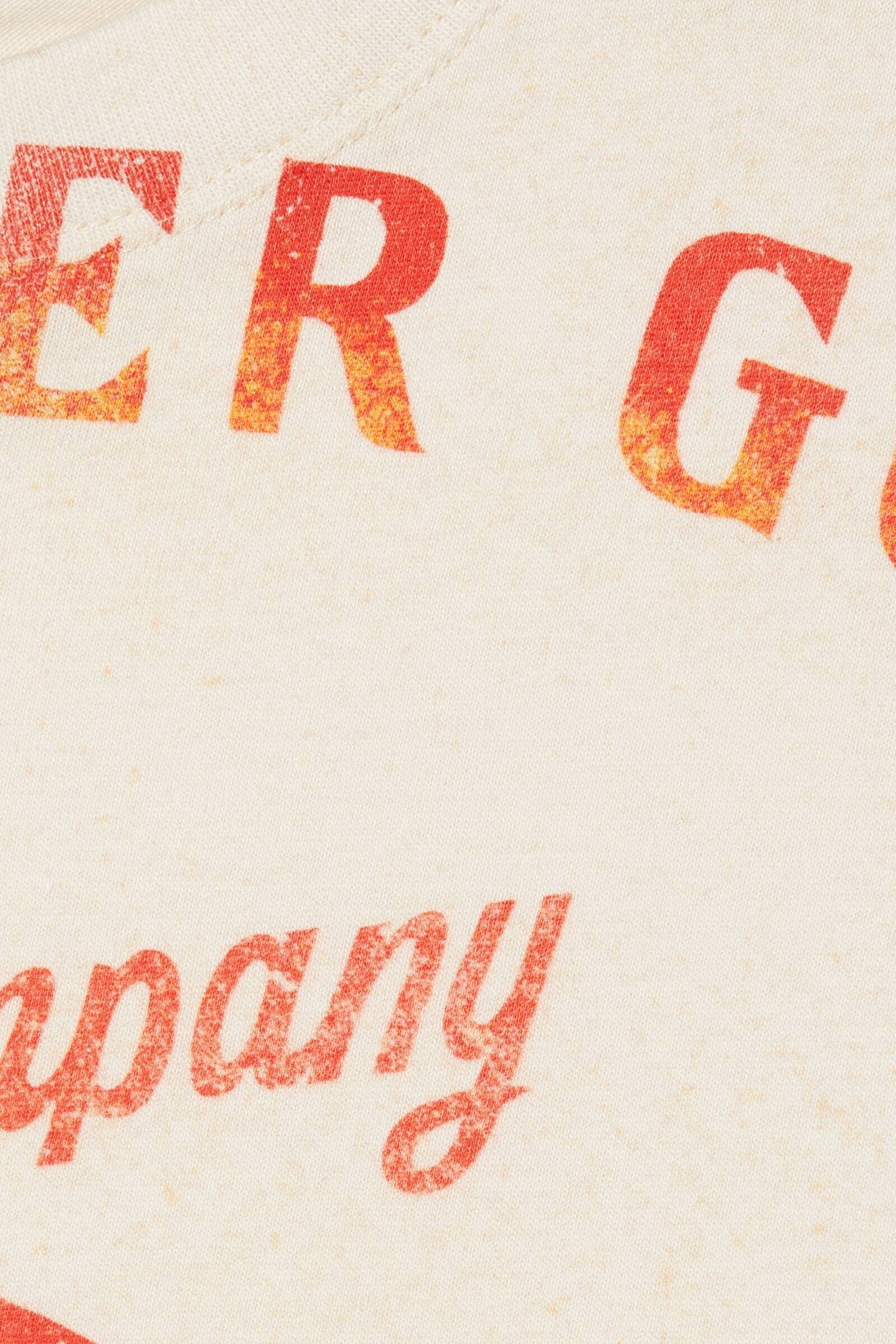 Tiger Print Cotton T-Shirt