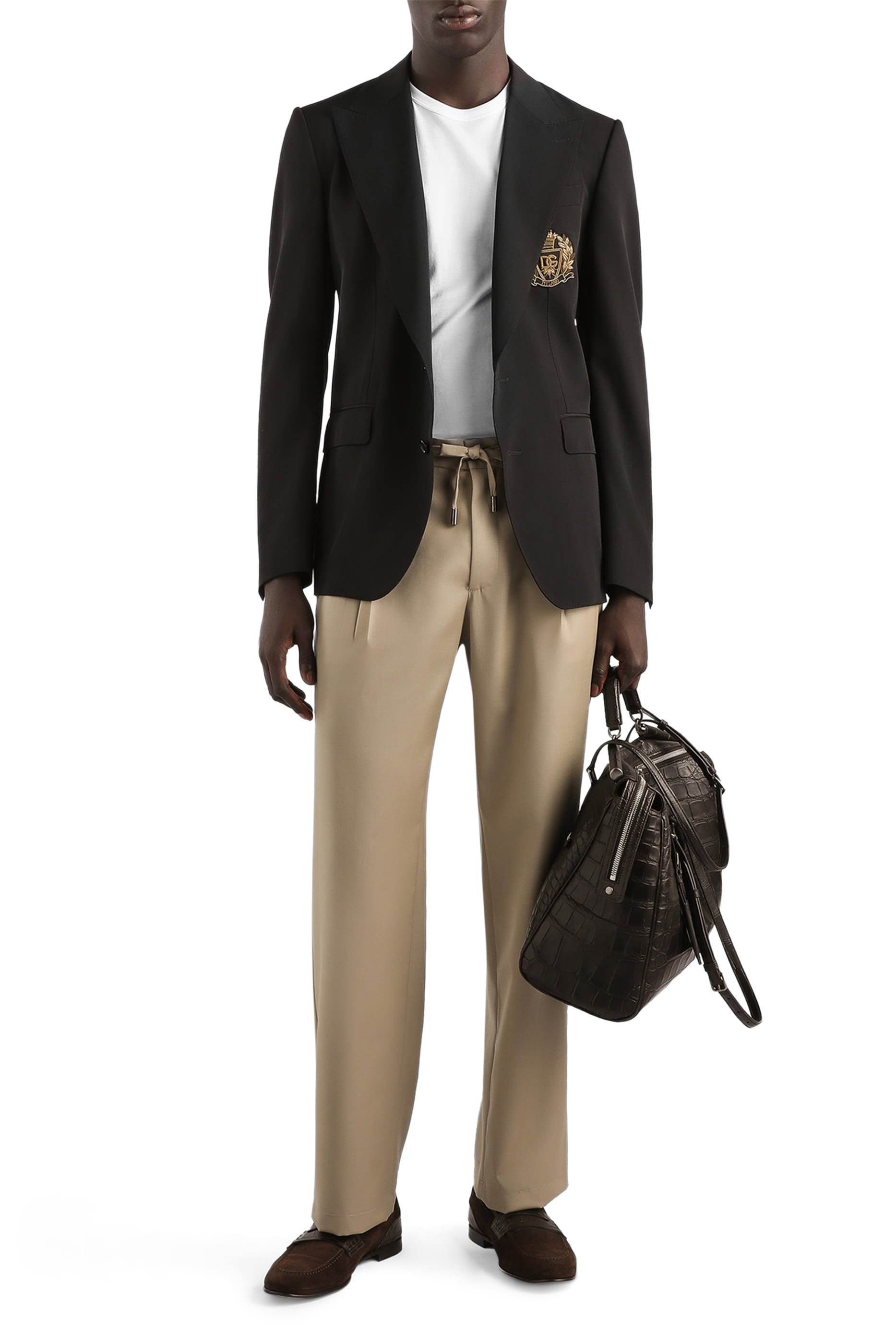 DG Logo Single-Breasted Sicilia Light Jacket