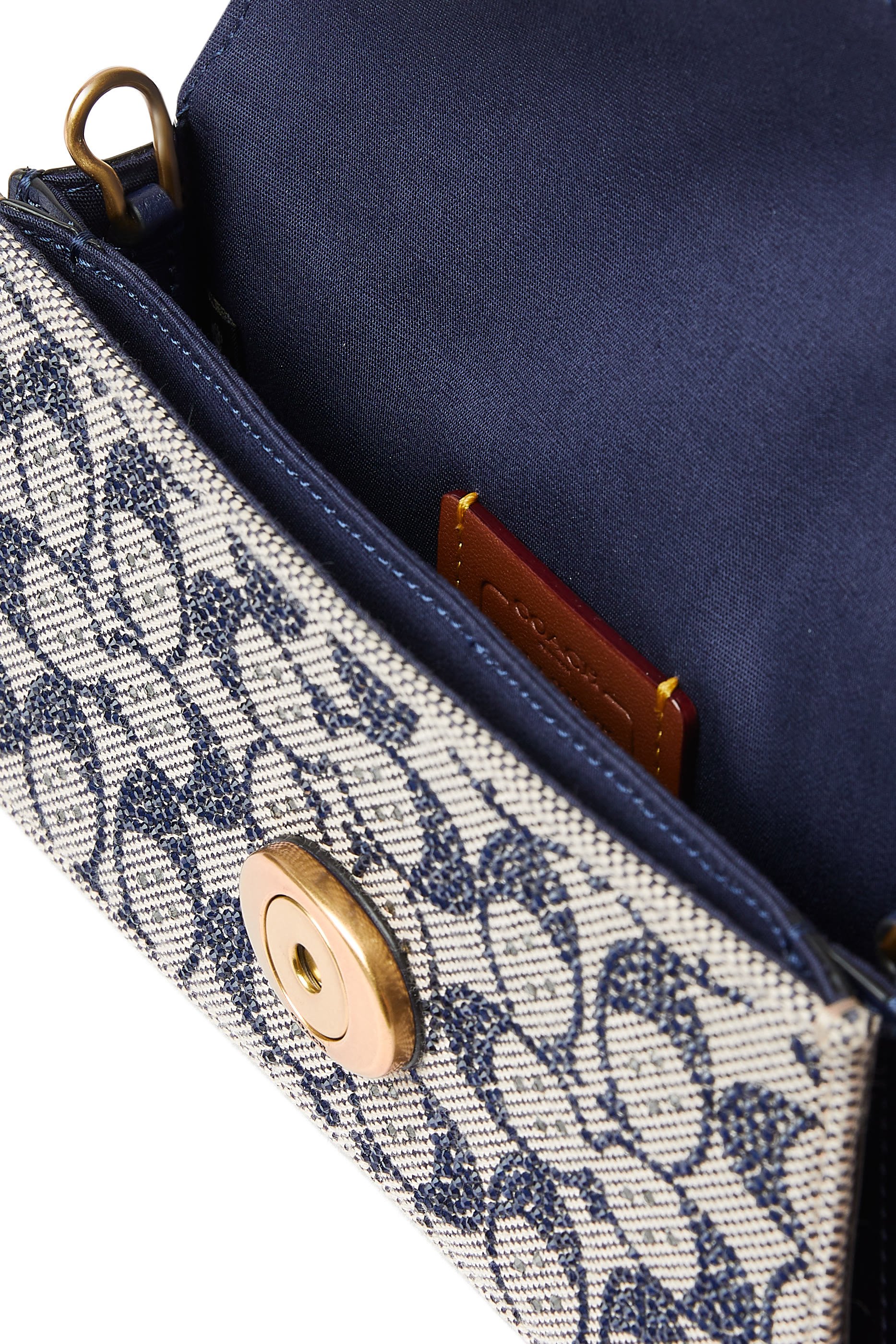 Signature Jacquard Tabby Chain Crossbody 19