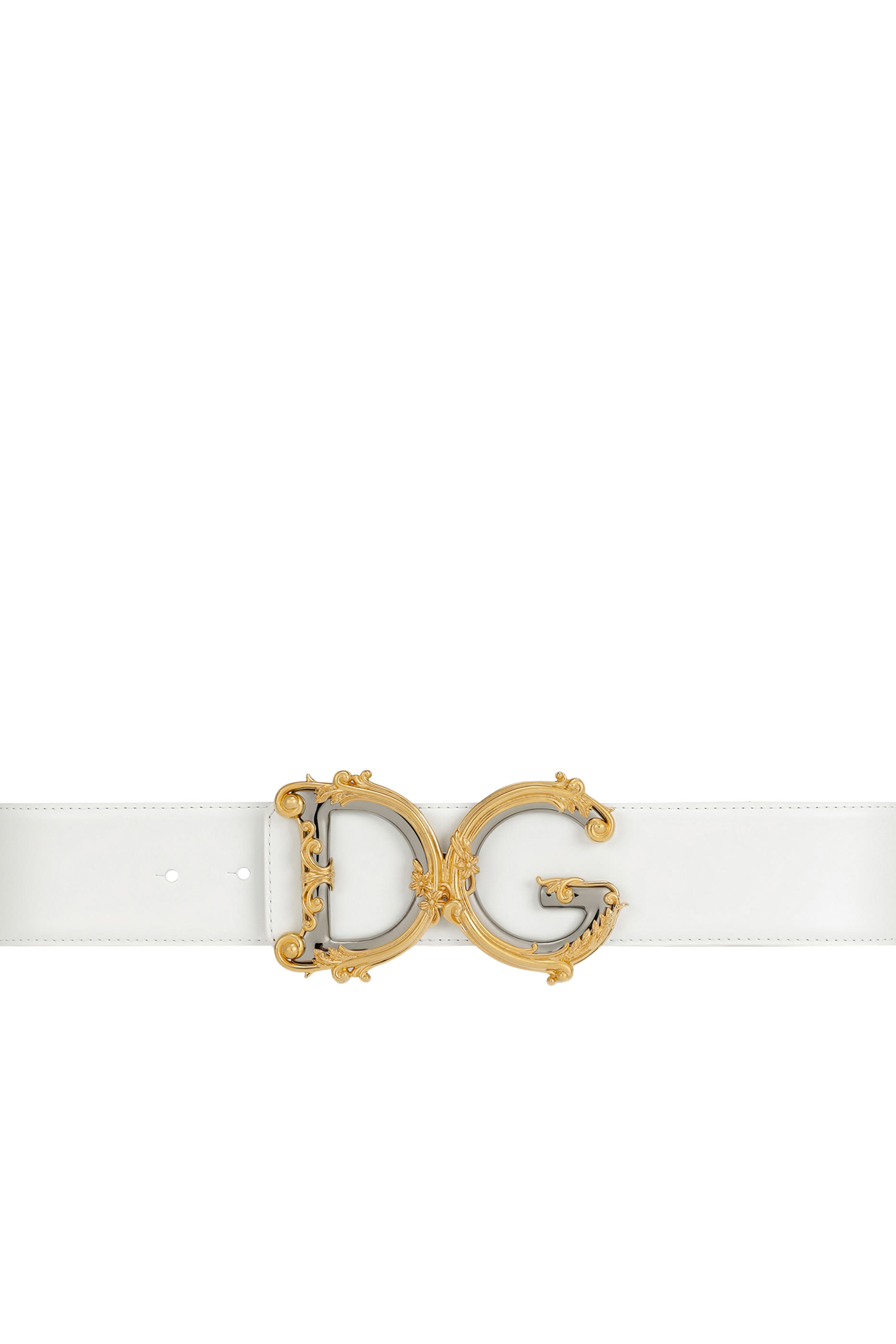 DG Logo Calfskin Belt