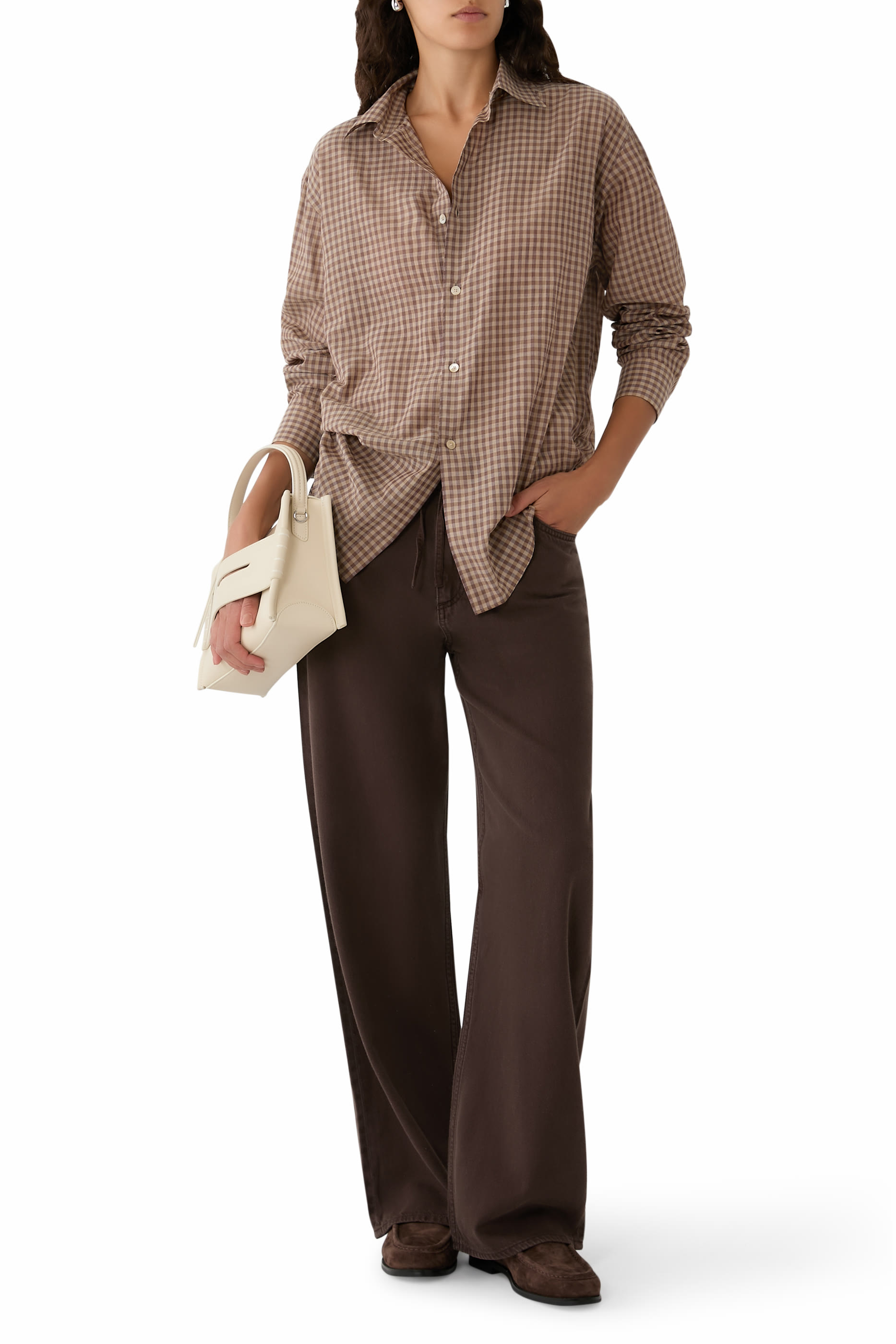 Light Cotton Check Shirt