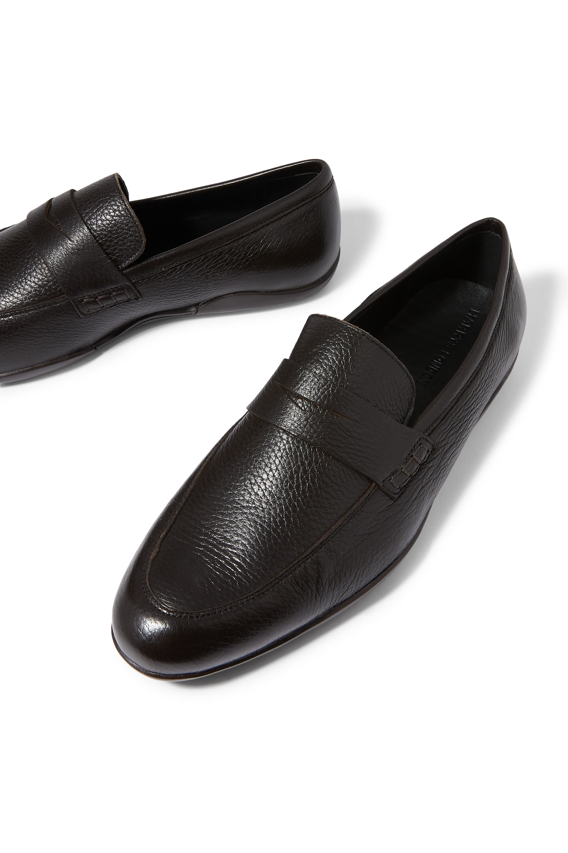 Downing F Soft Leather Loafers